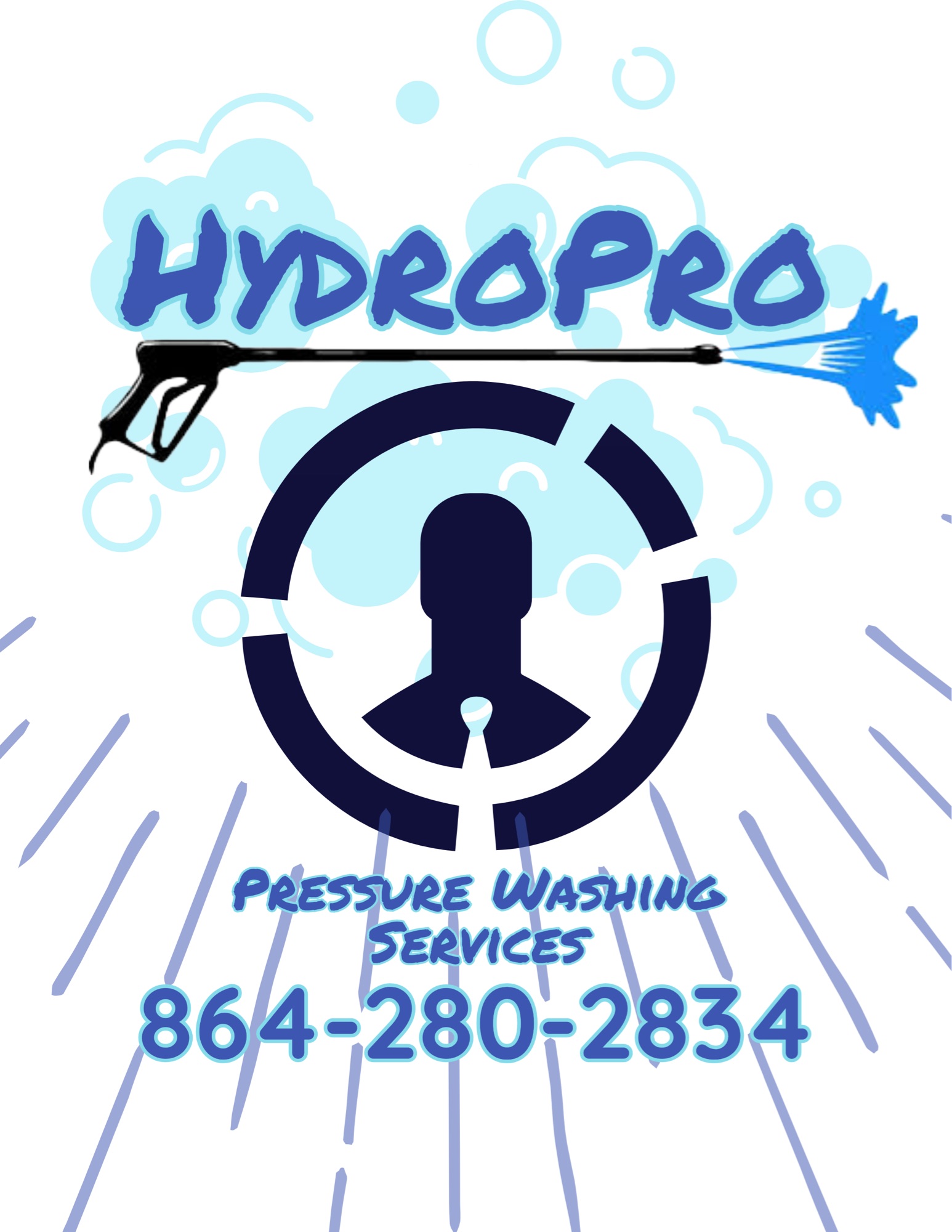 Hydro Pro Pressure Washing Logo