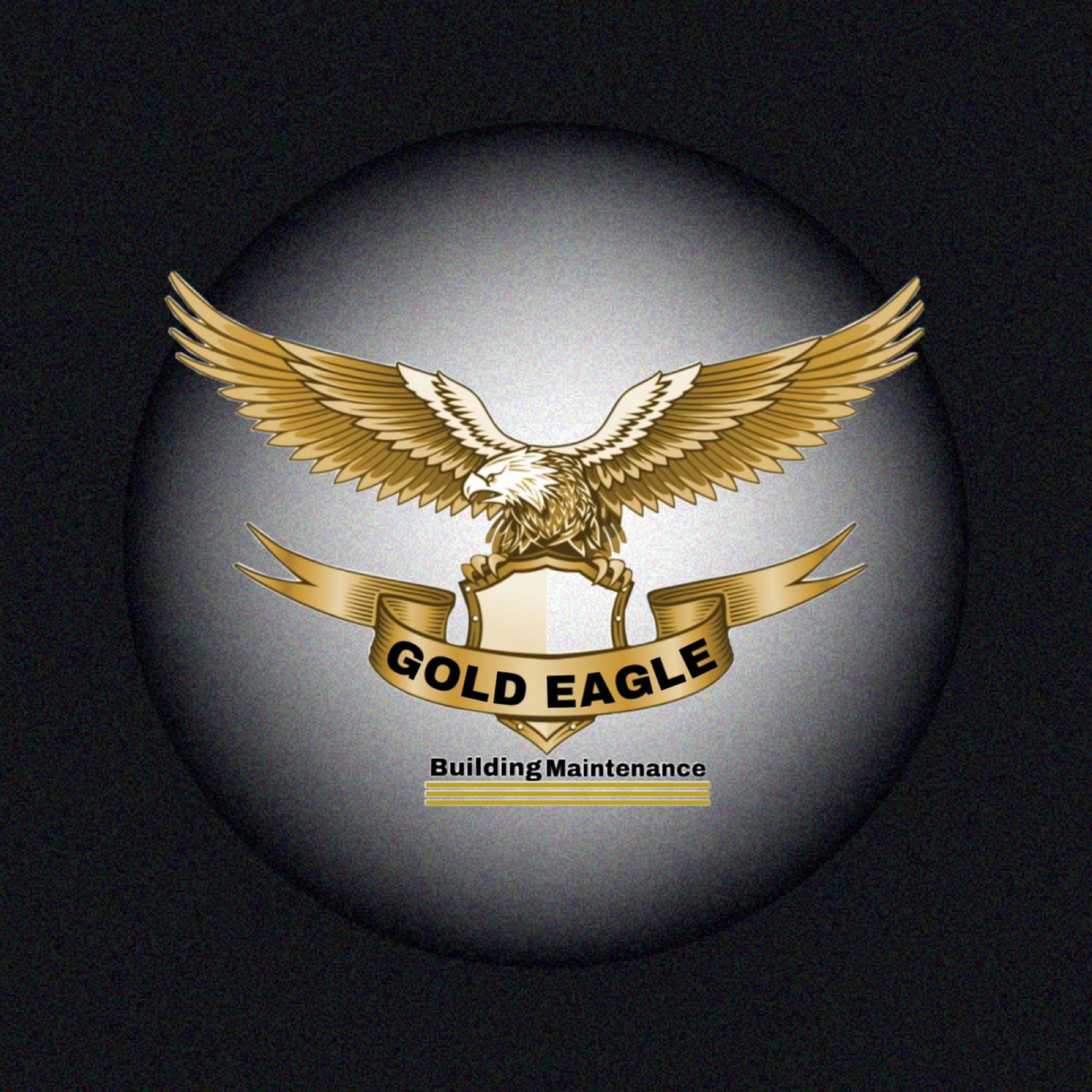 Gold Eagle Building Maintenance Logo