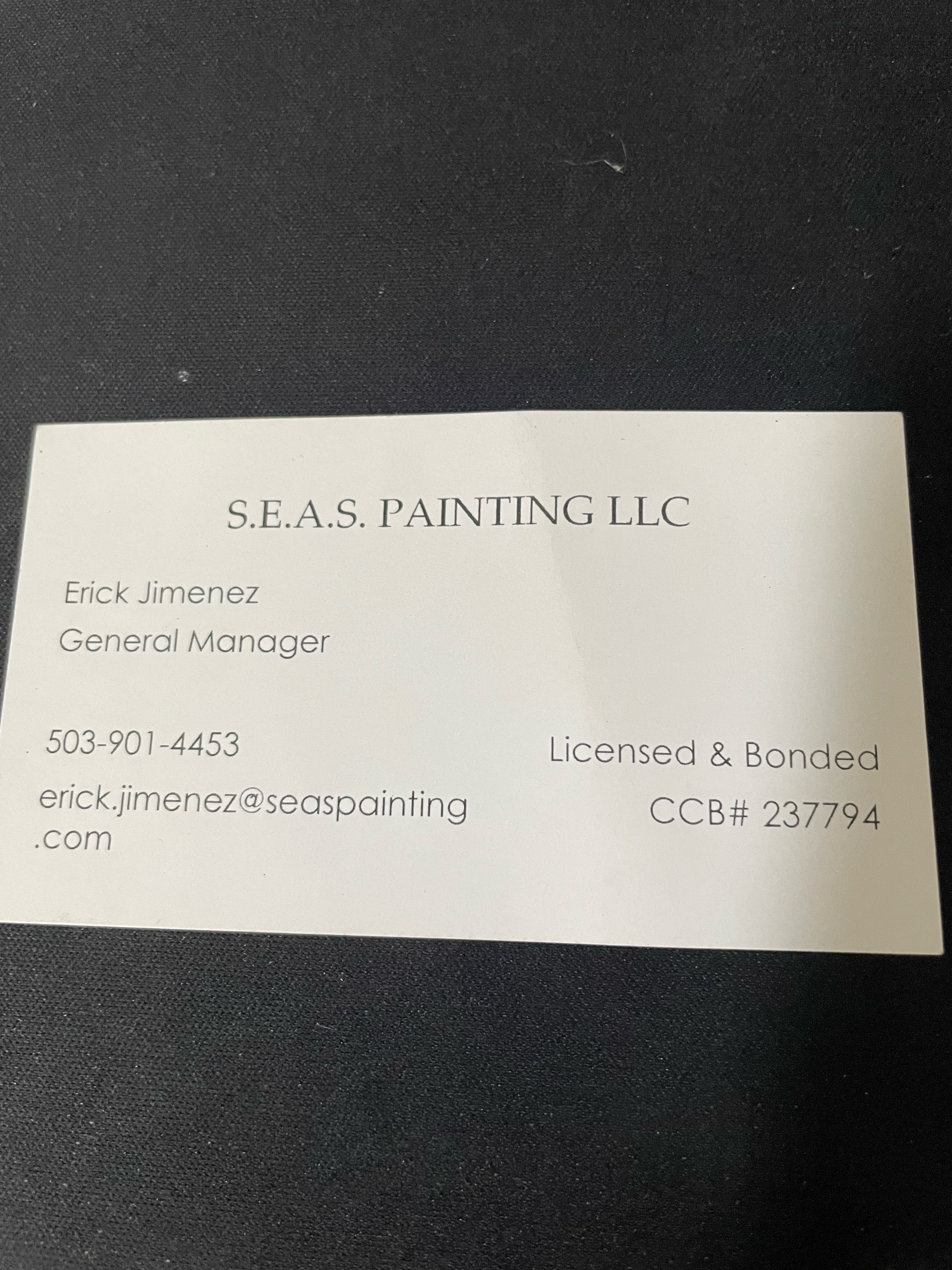 SEAS Painting, LLC Logo