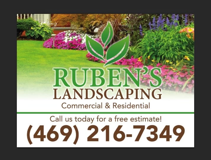 Ruben's Landscaping Logo