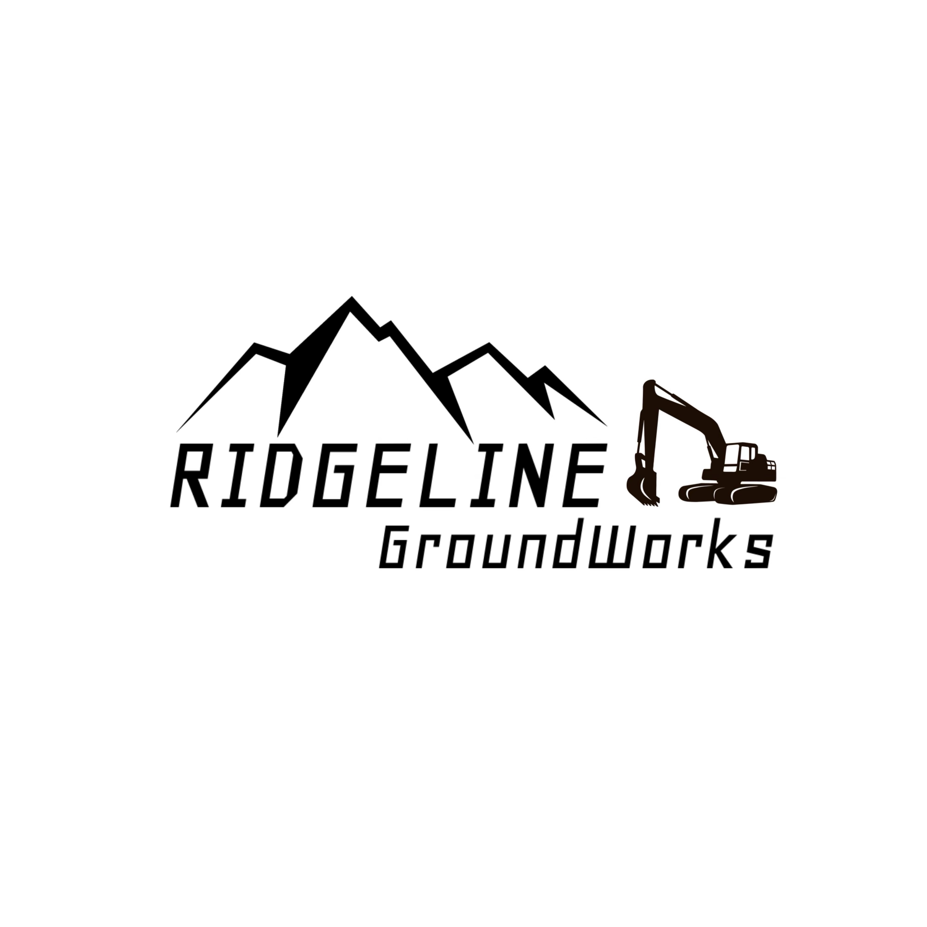 Ridgeline Ground Works Logo