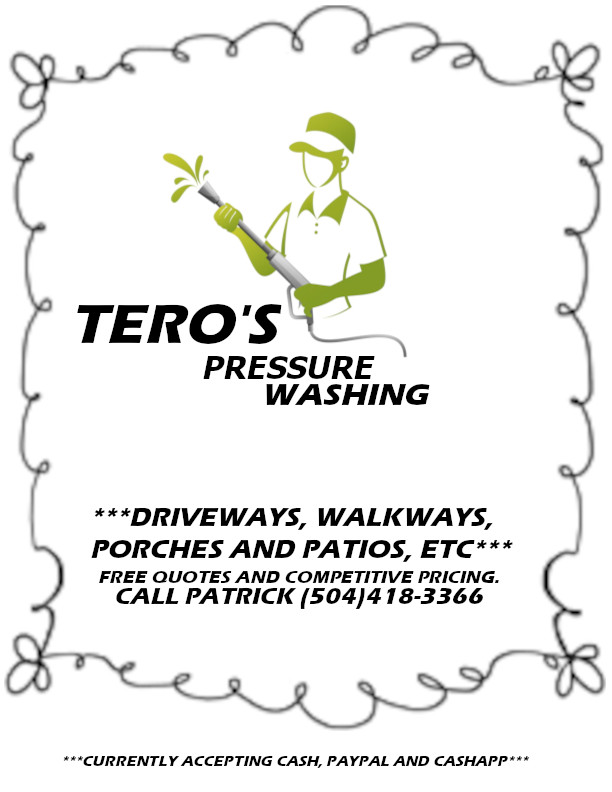 Teros Pressure Washing Logo