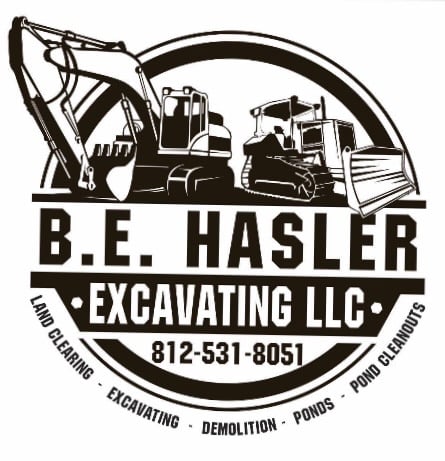 B.E Hasler Excavating Logo