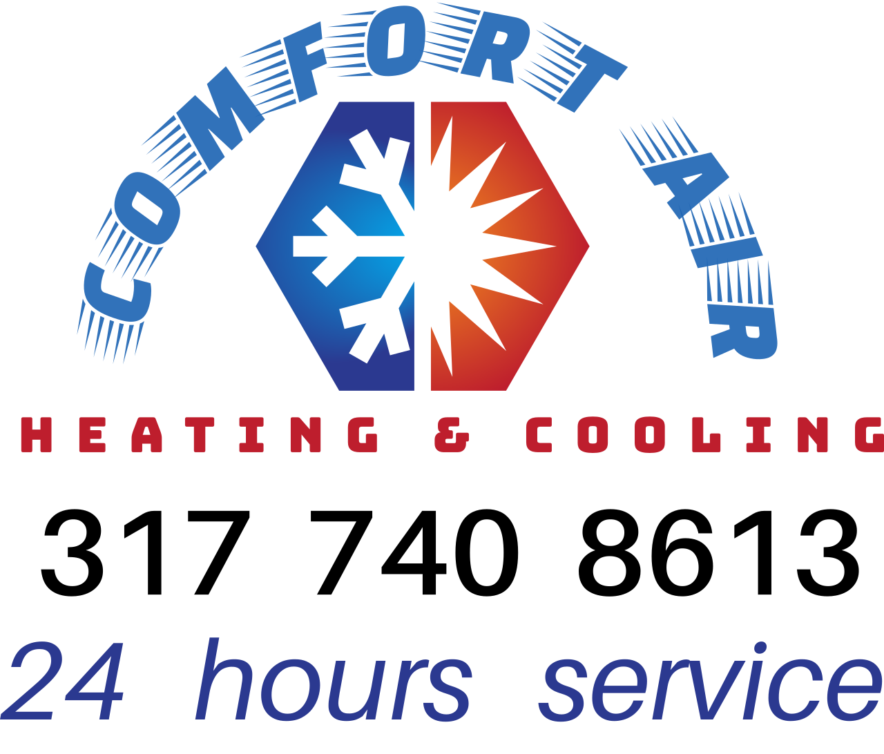 Comfort Air Heating & Cooling Logo