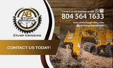 AB Stump Grinding Logo