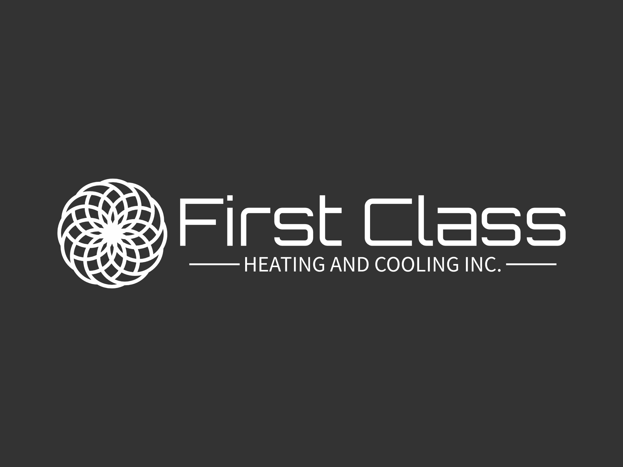 First Class Heating and Cooling, Inc. Logo