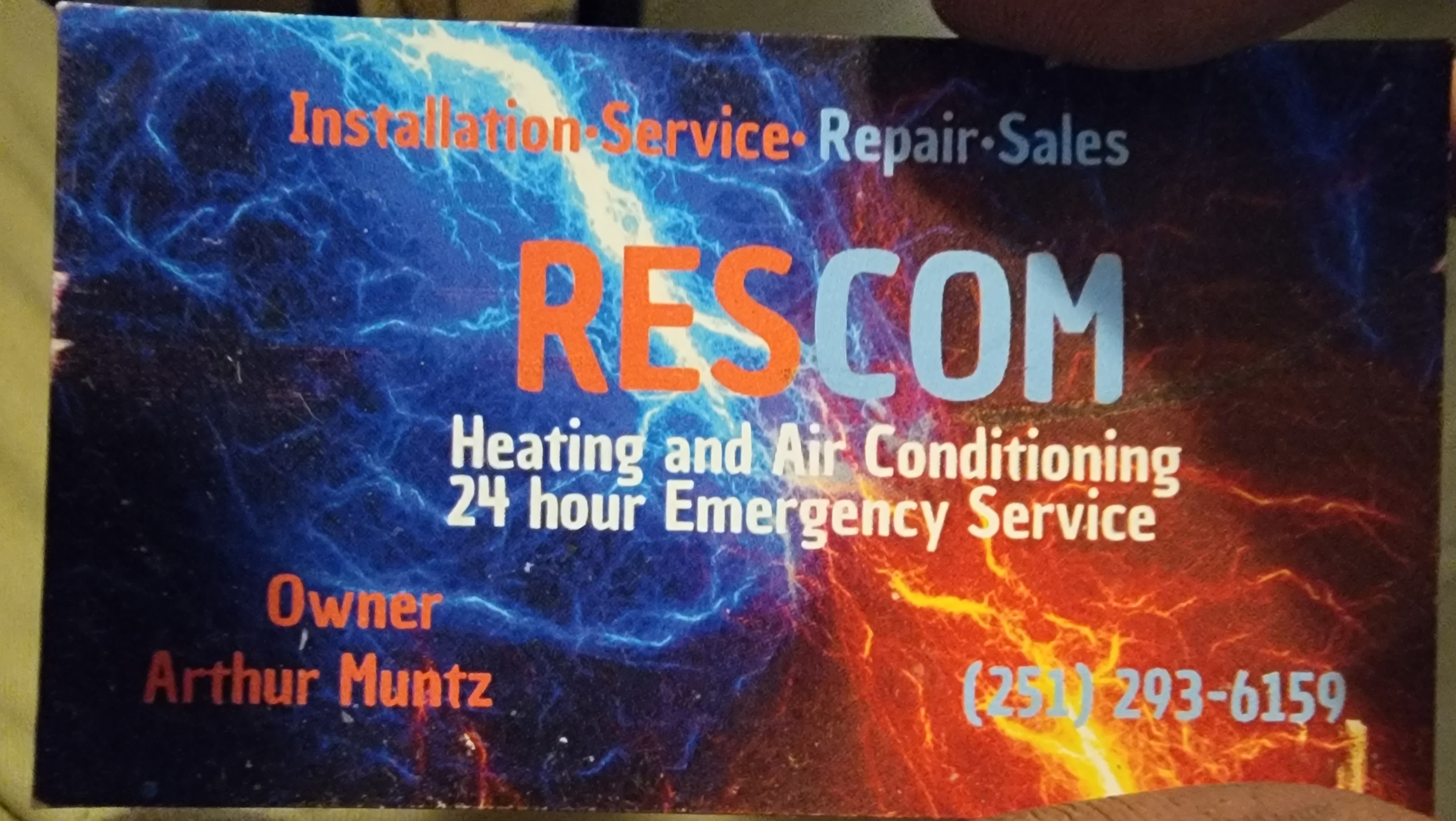 Rescom HVAC LLC Logo