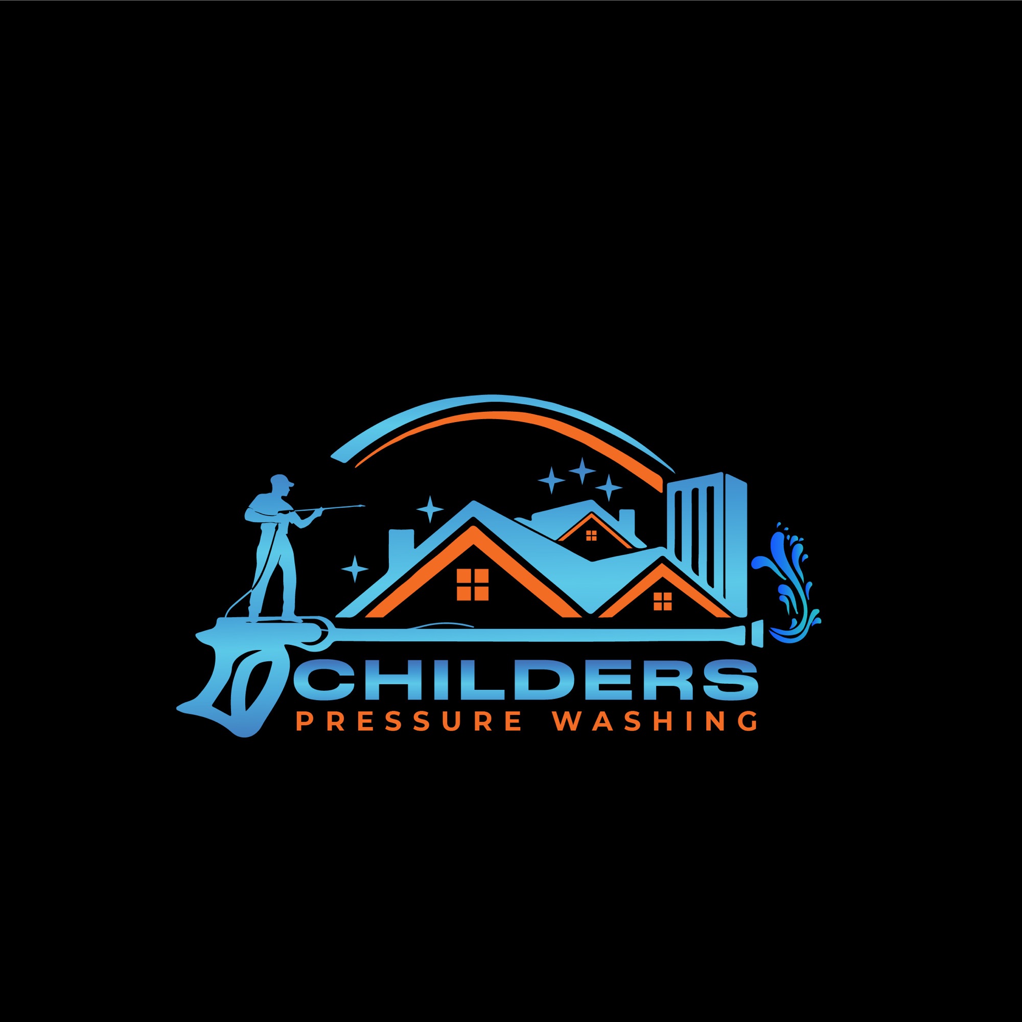 Childers Pressure Washing Logo