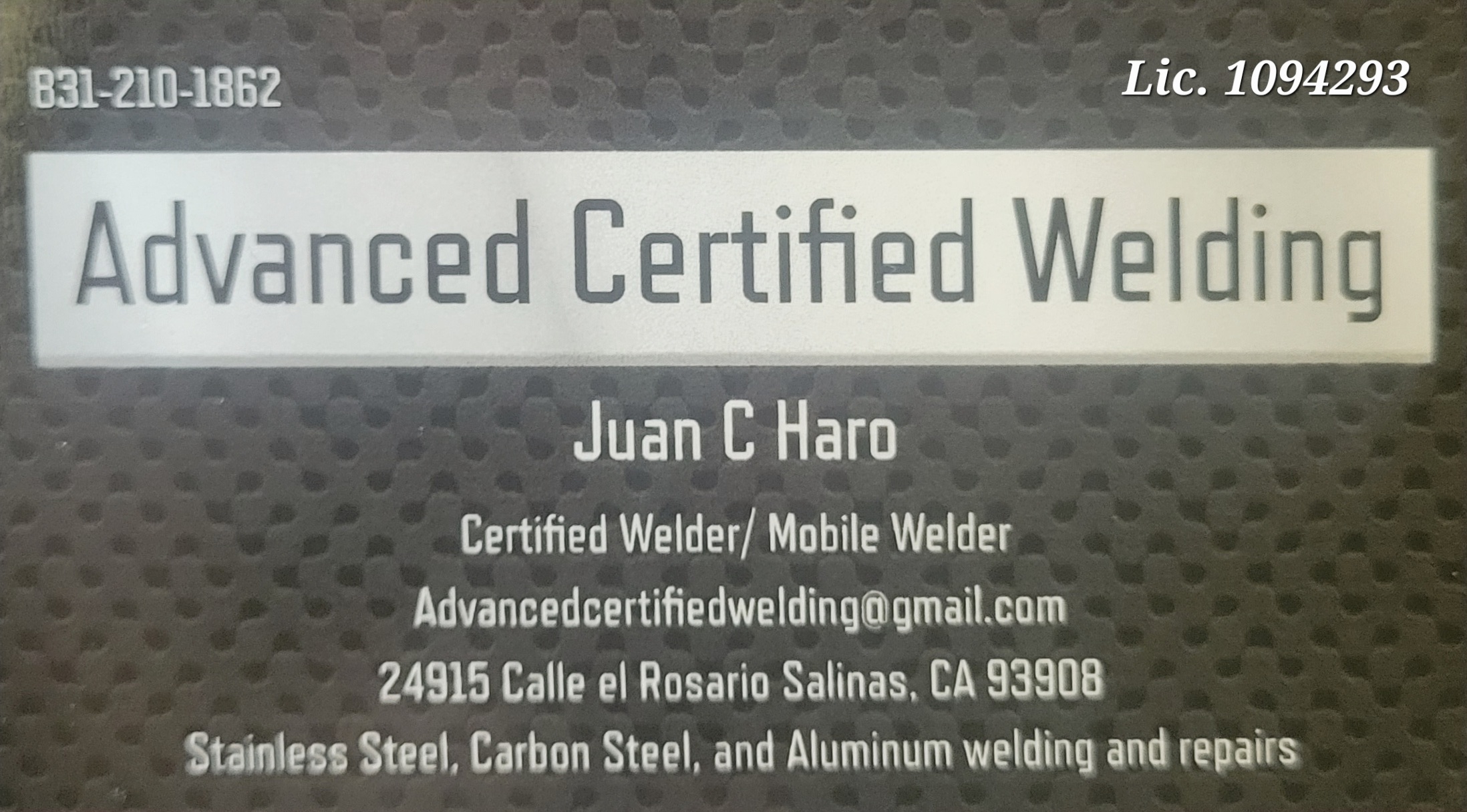 Advanced Certified Welding Logo