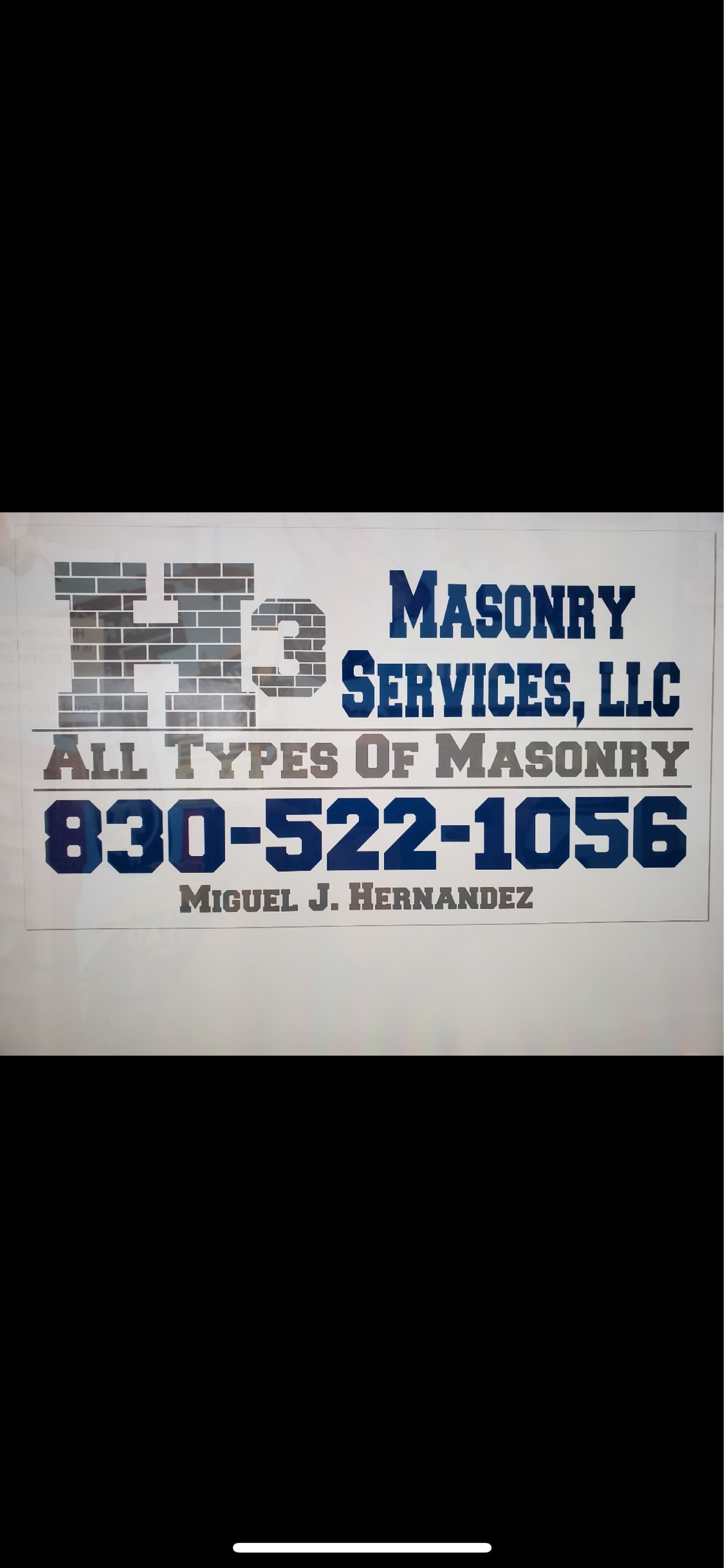H3 Masonry Services Logo