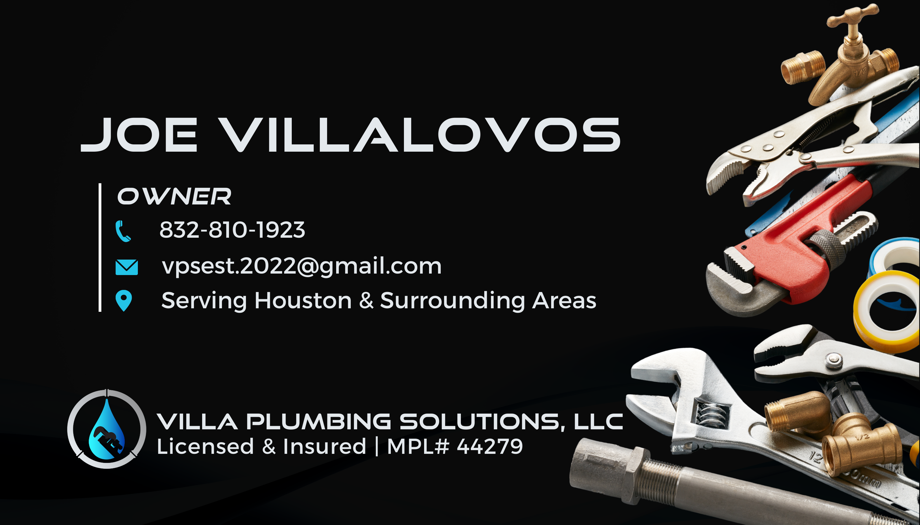 Villa Plumbing Solutions, LLC Logo
