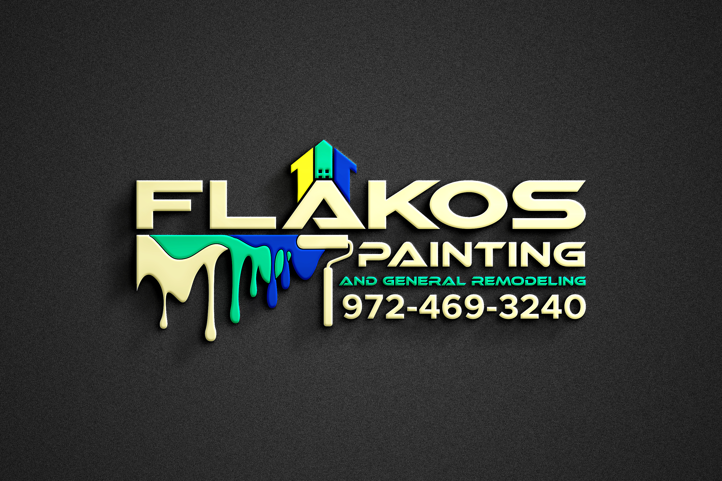 Flakos Paint Company LLC Logo