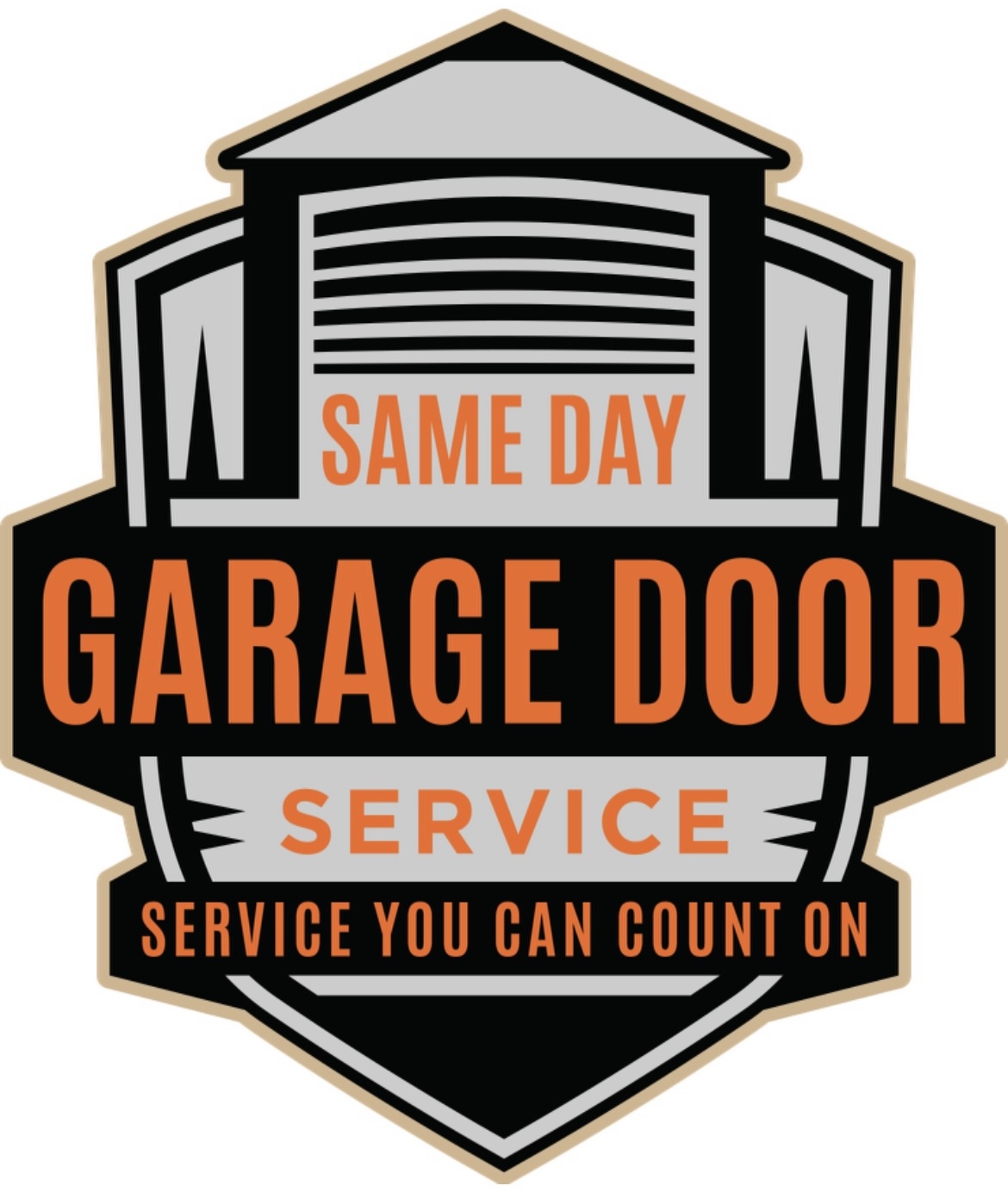 Same Day Garage Door Service Logo