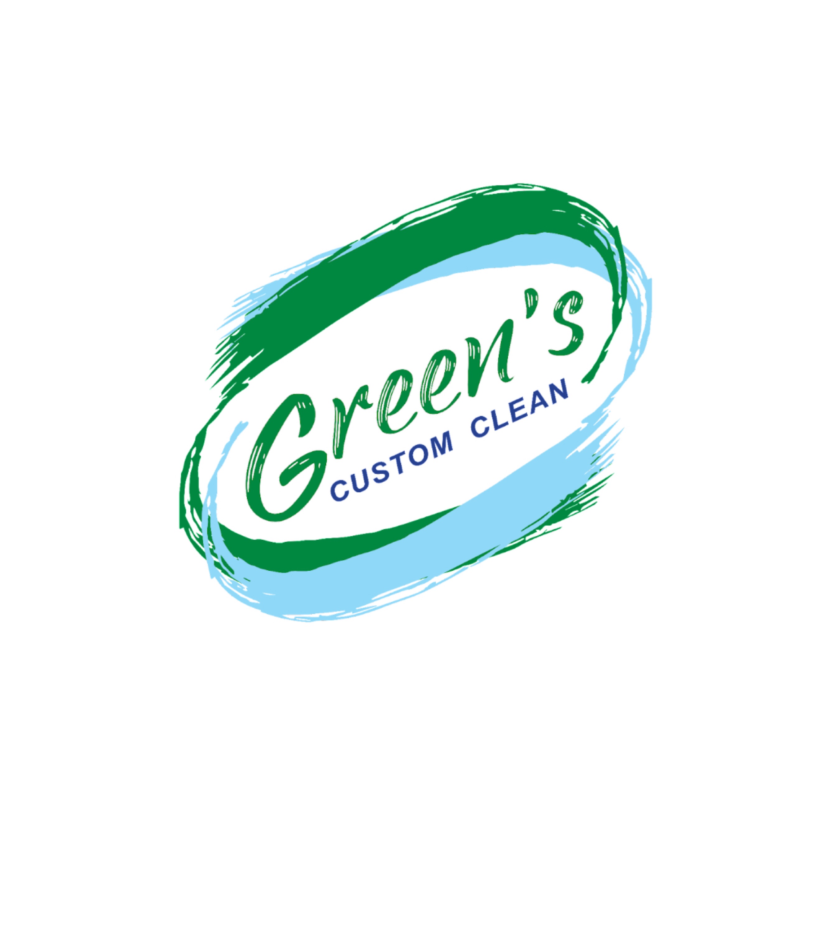 Greens Custom Clean Logo