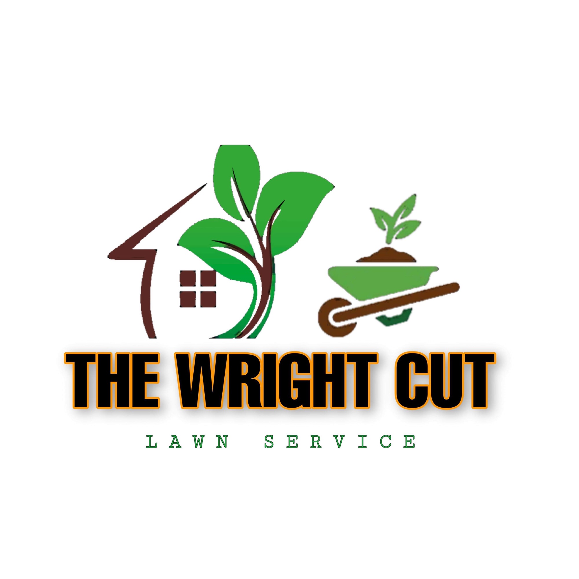 The Wright Cut Logo