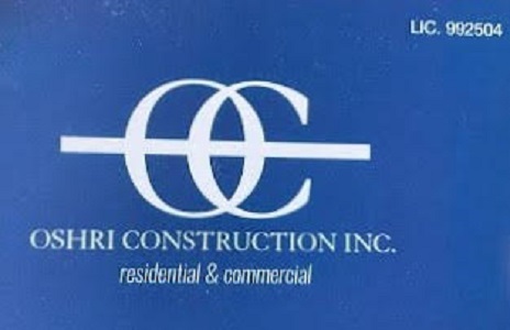 Oshri Construction, Inc. Logo