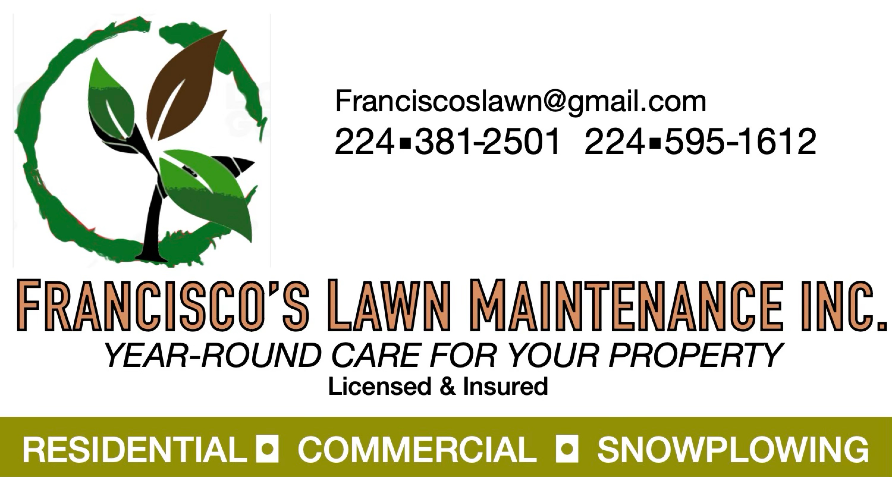Francisco Lawn Maintenance Logo
