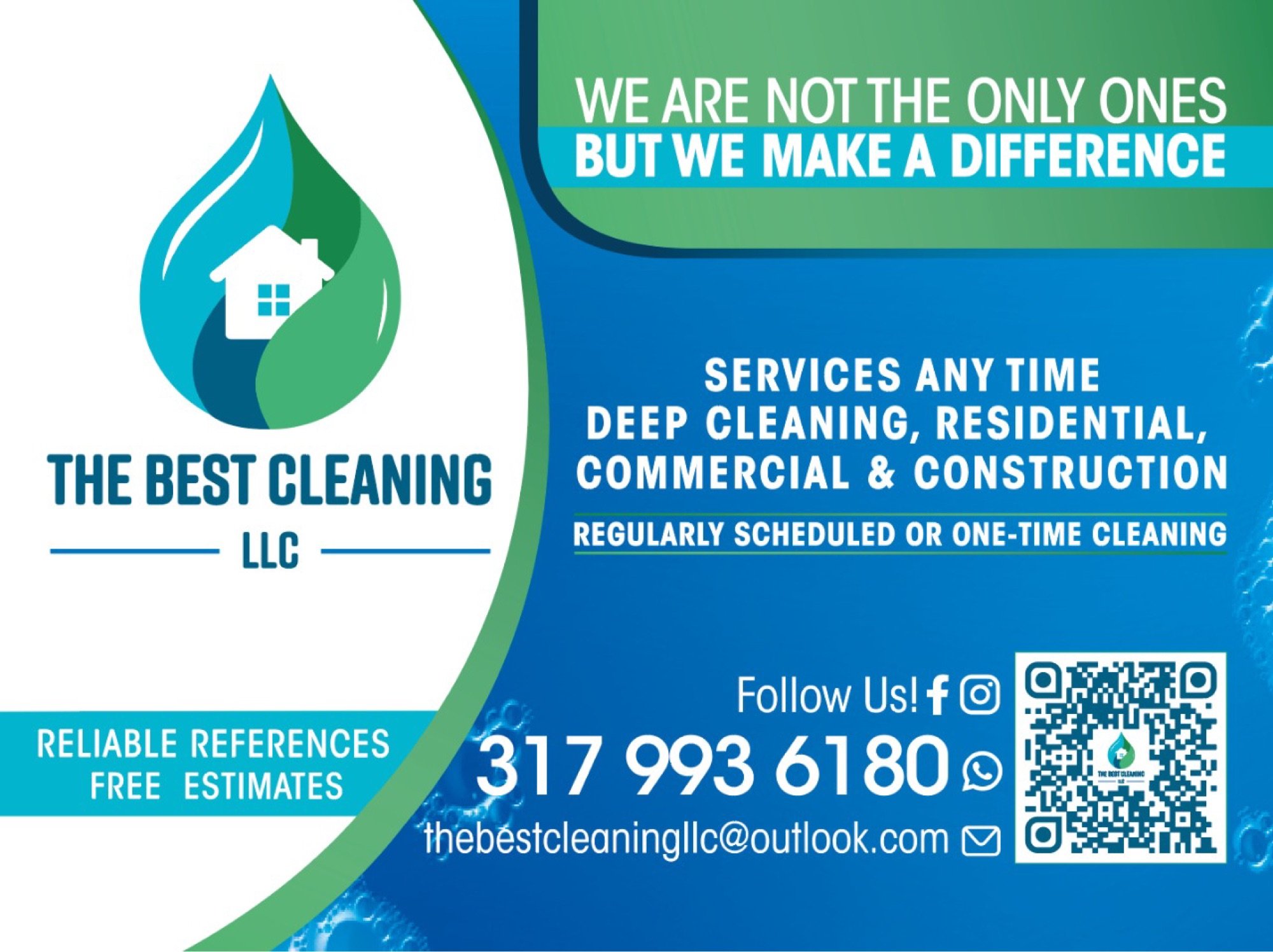 The Best Cleaning LLC Logo