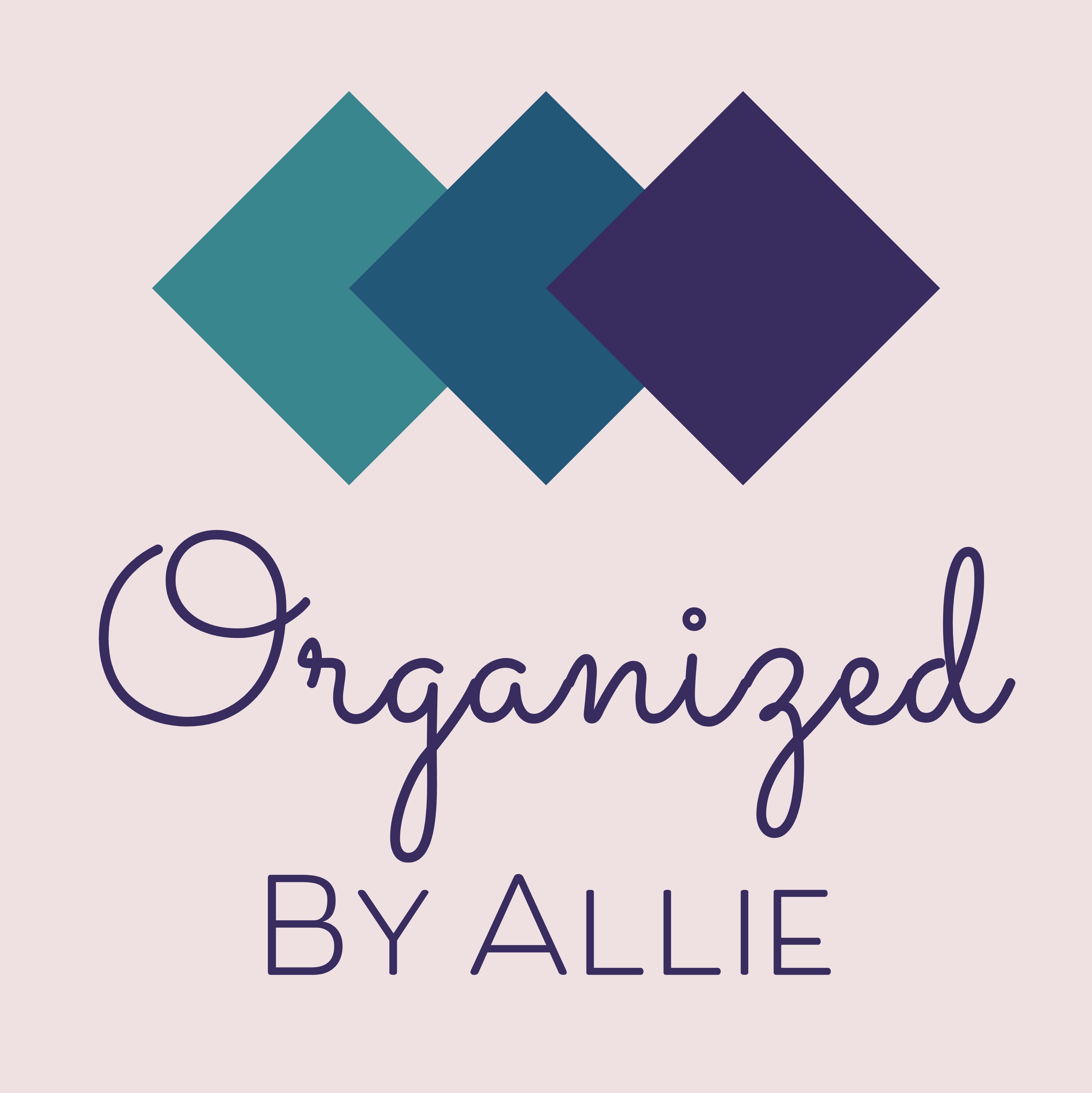 Organized By Allie Logo