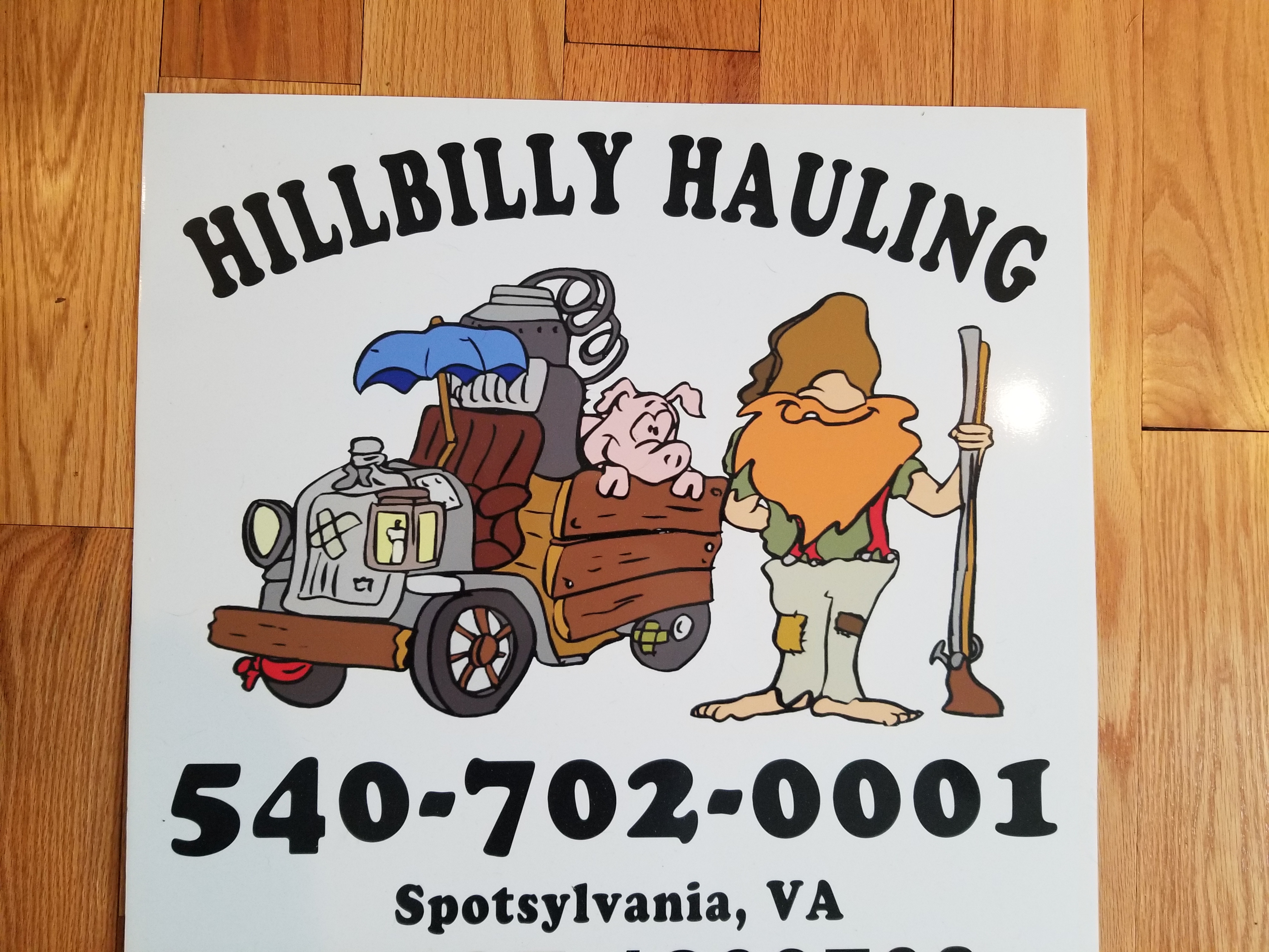 Hillbilly Hauling Logo