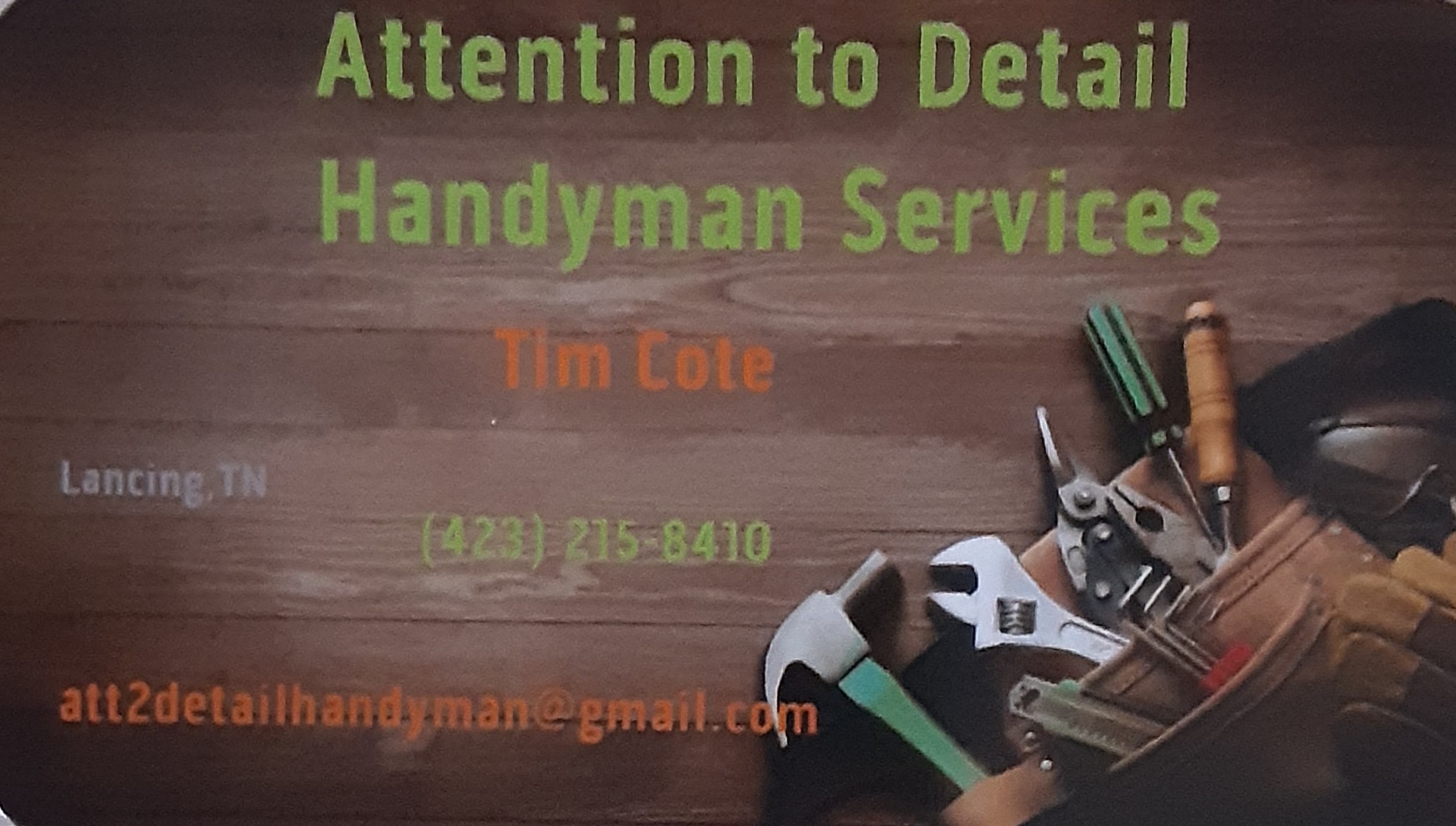 Attention to Detail Handyman Services Logo