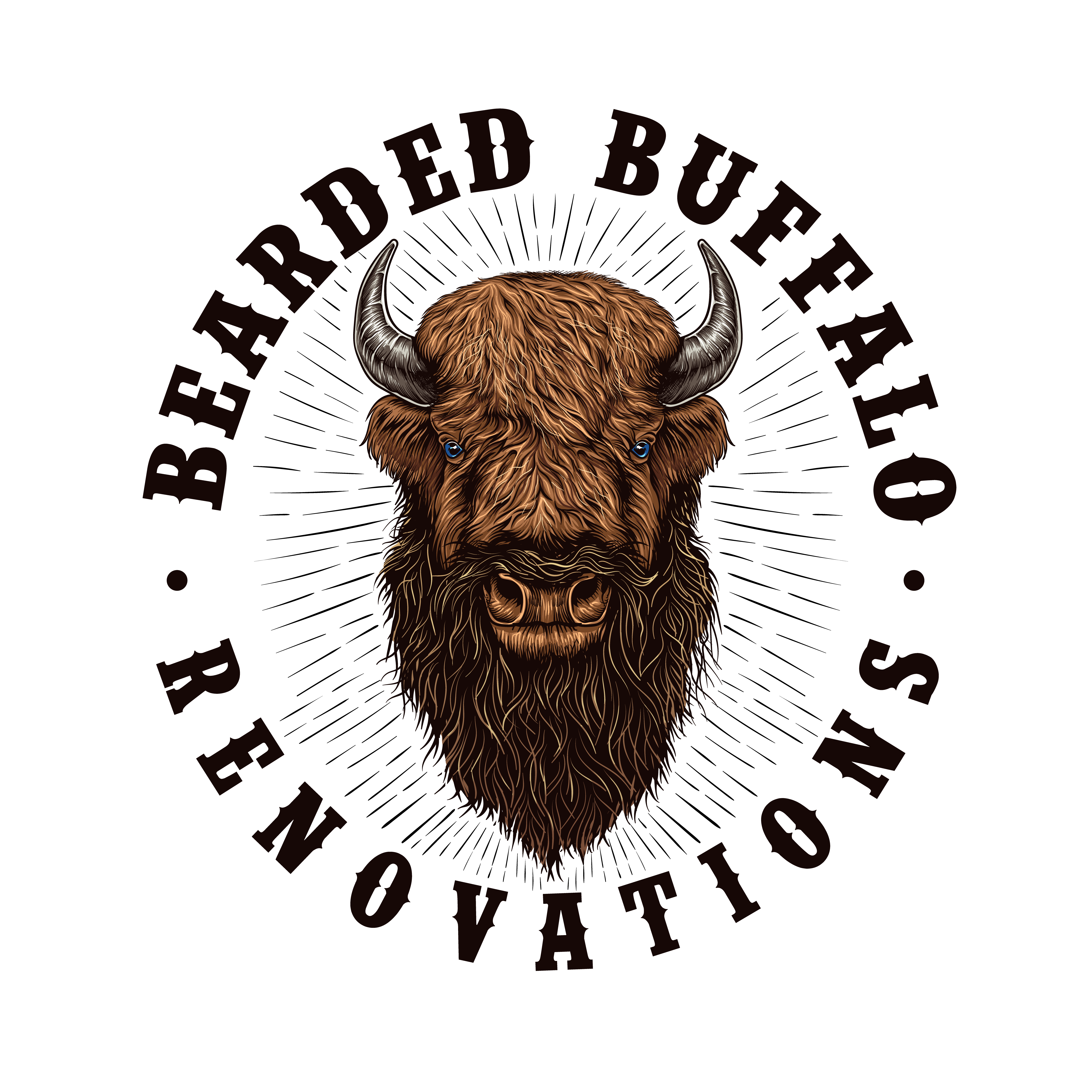 Bearded Buffalo Renovations Logo