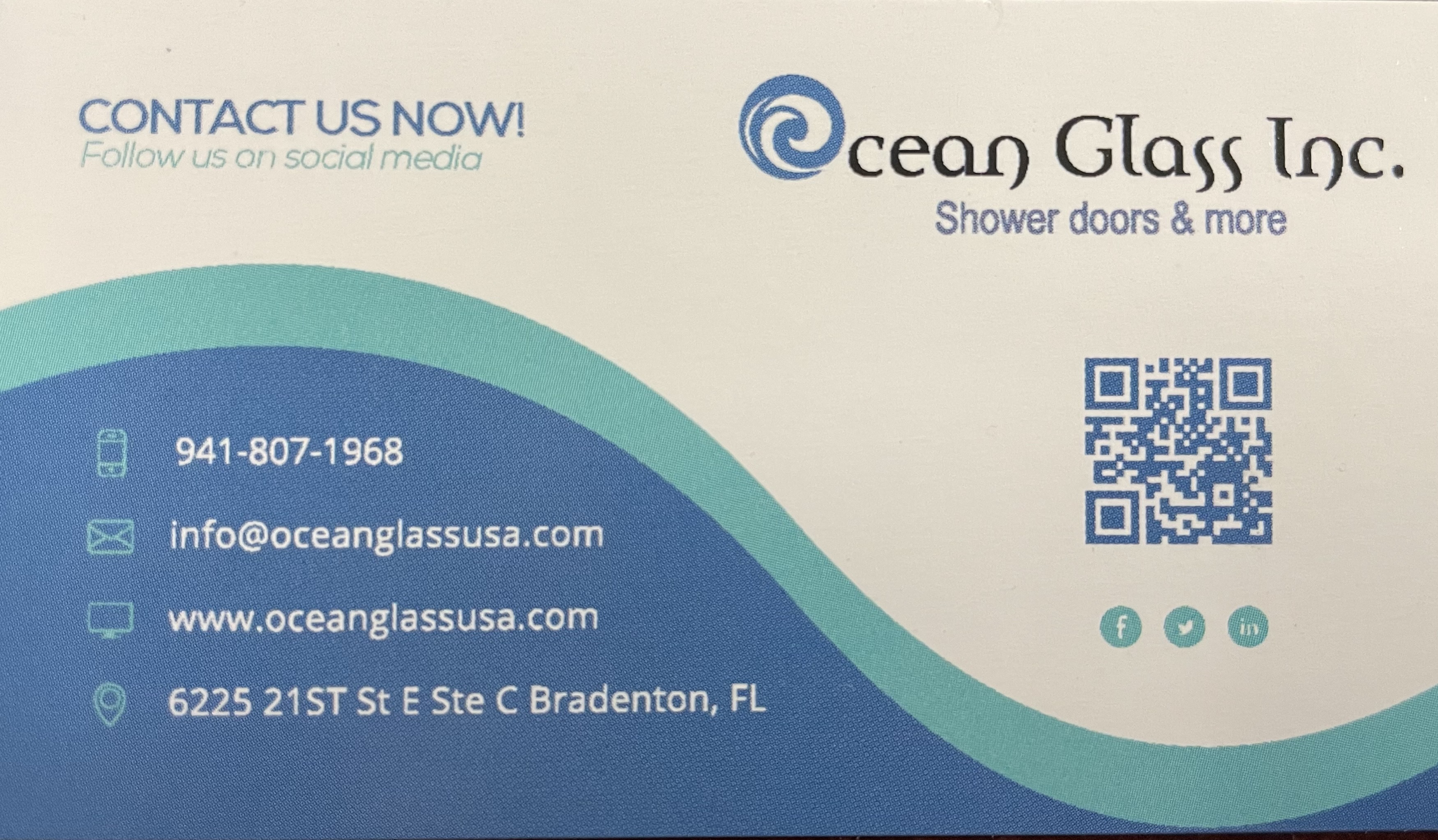 Ocean Glass, Inc. Logo