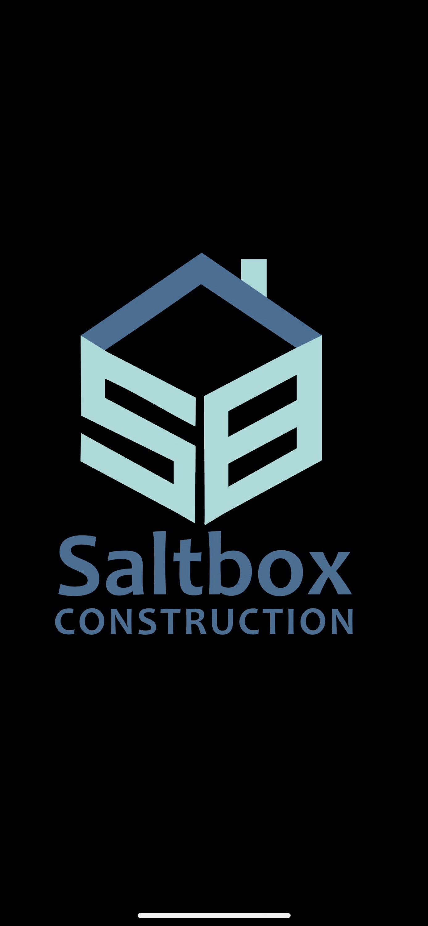 Saltbox Construction Logo