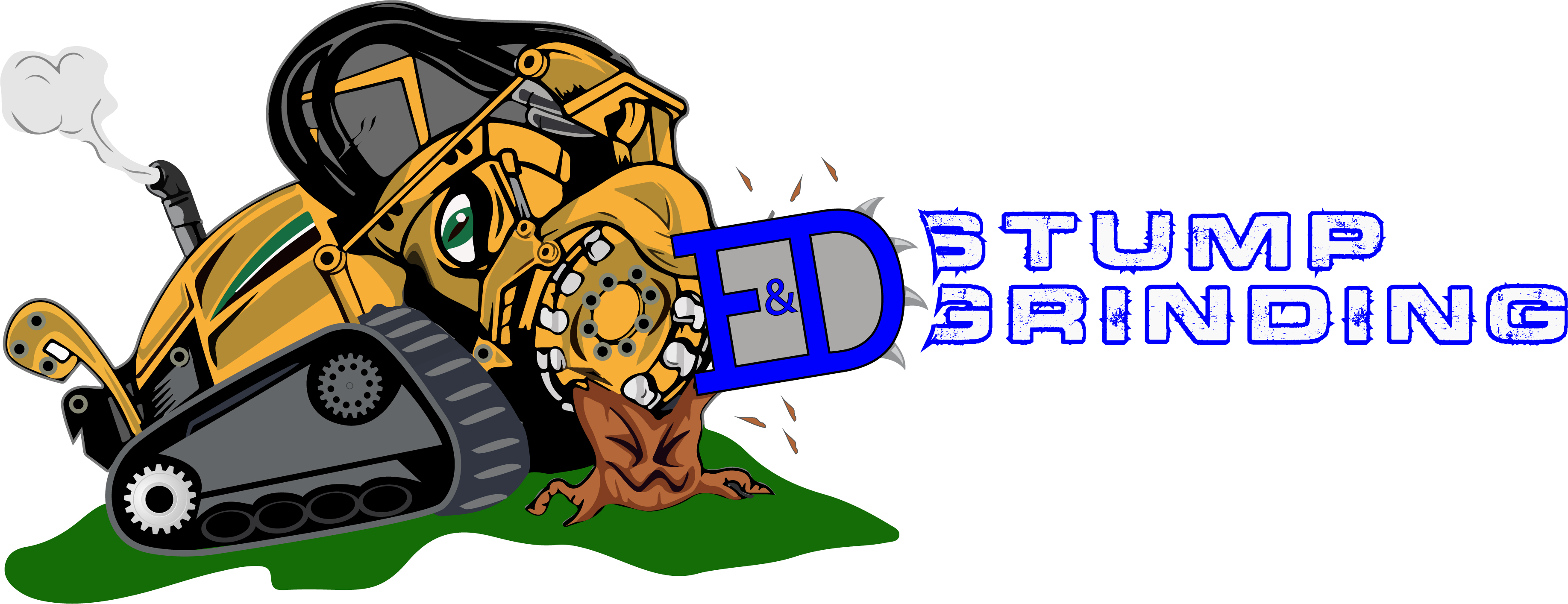 E & D Stump Grinding LLC Logo