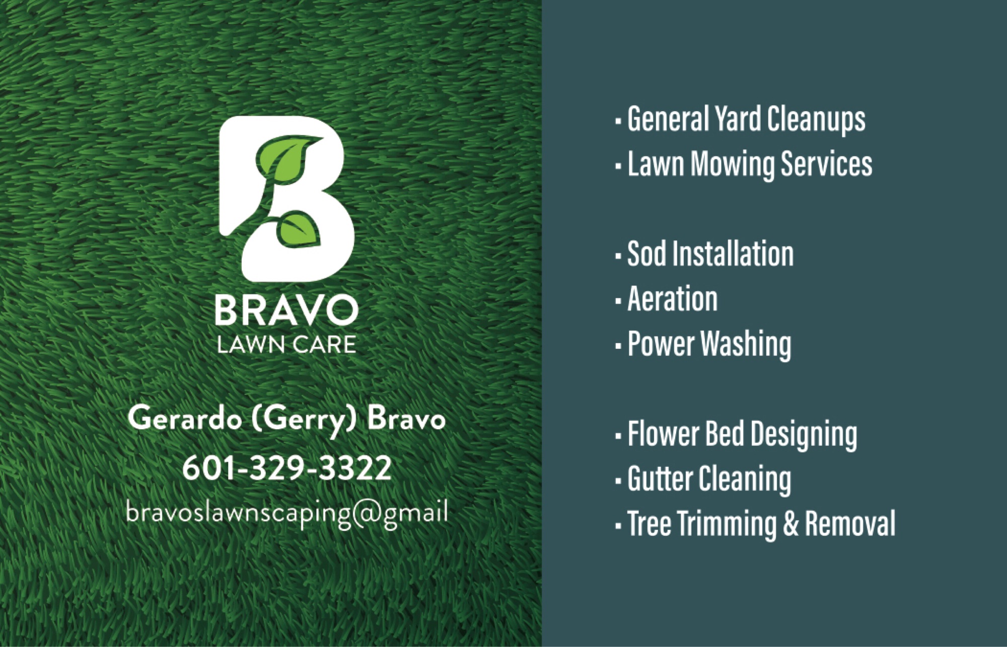 Bravo Lawn Care LLC Logo