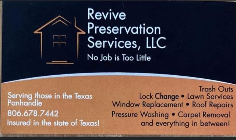 Revive Preservation Services, LLC Logo