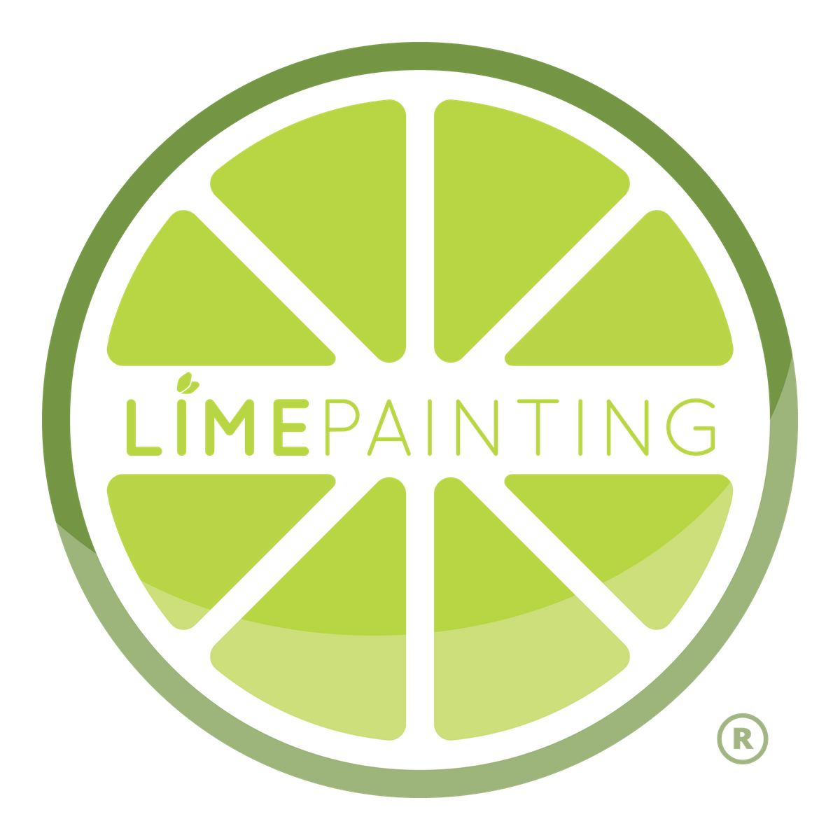 Lime Painting of Naperville Logo