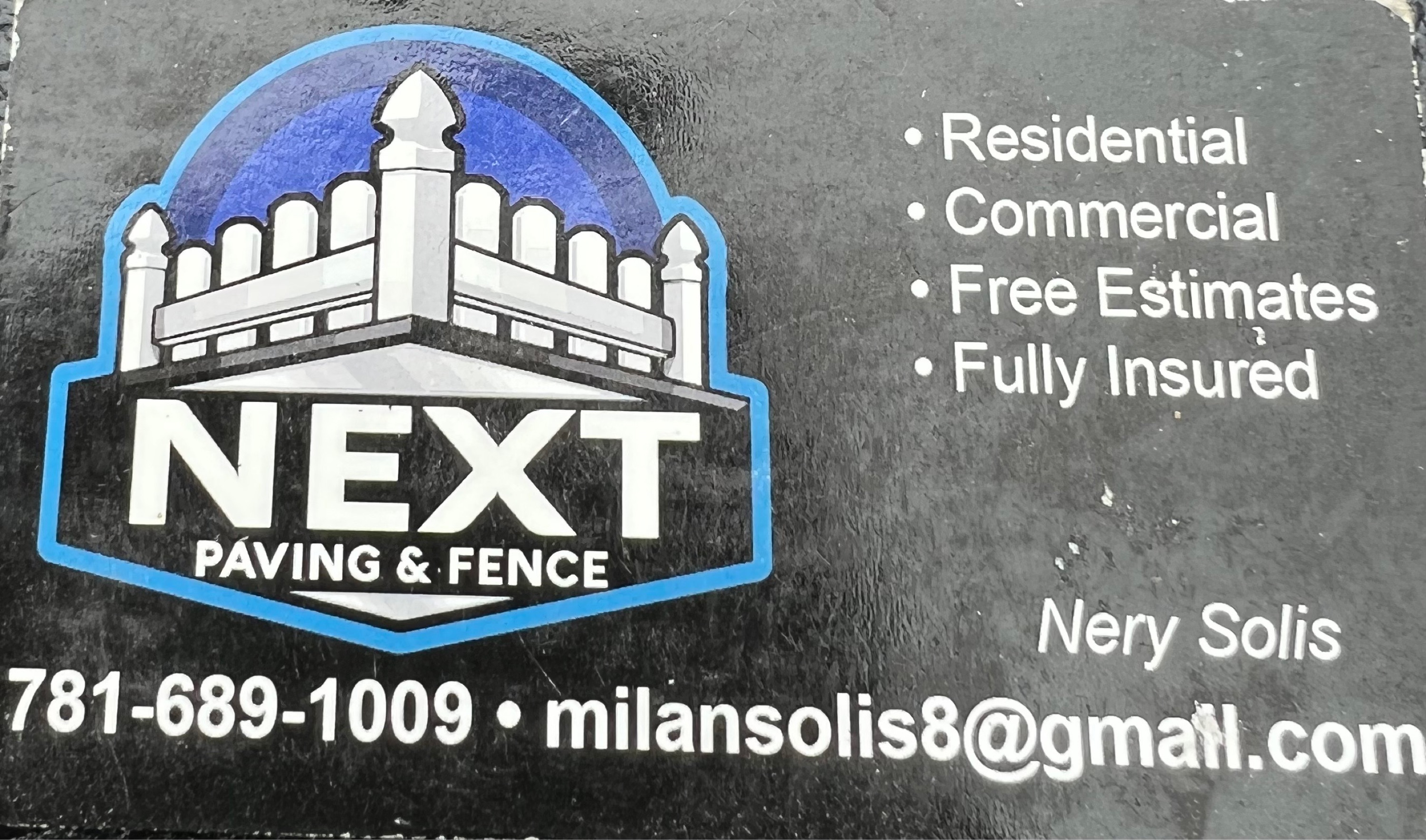 Next Paving & Fence Logo