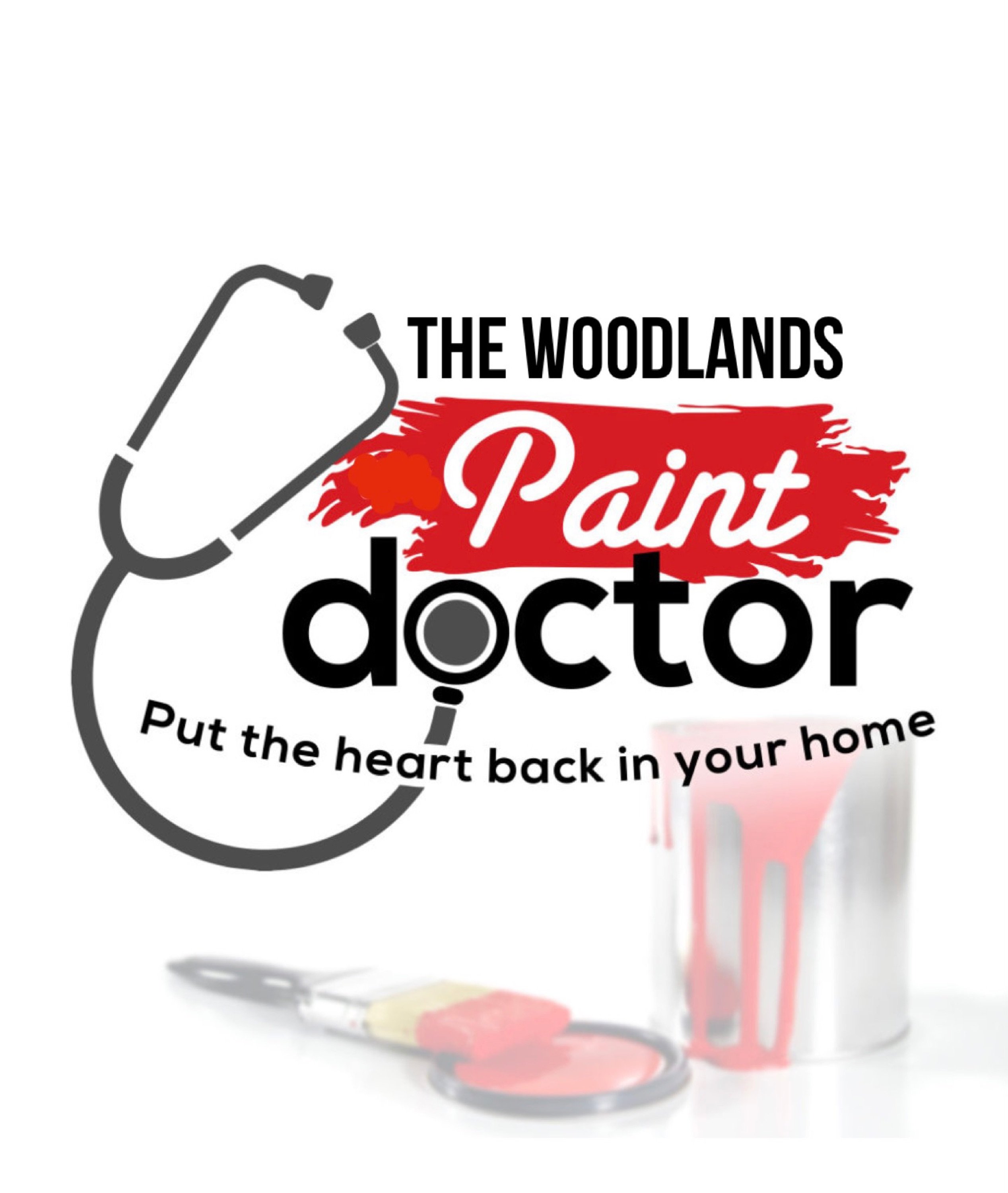 The Woodlands Paint Doctor Logo