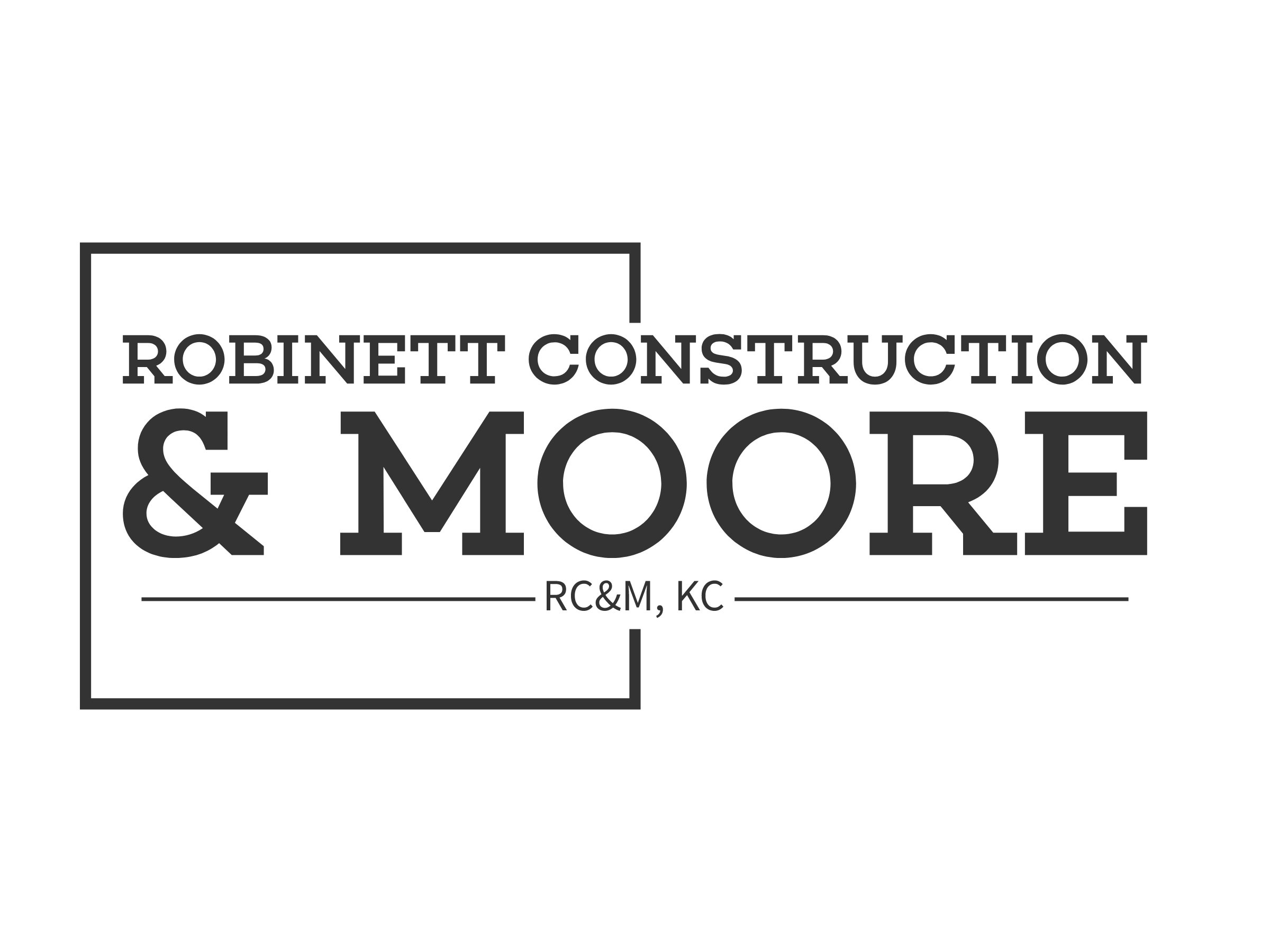 Robinett Construction & Moore Logo