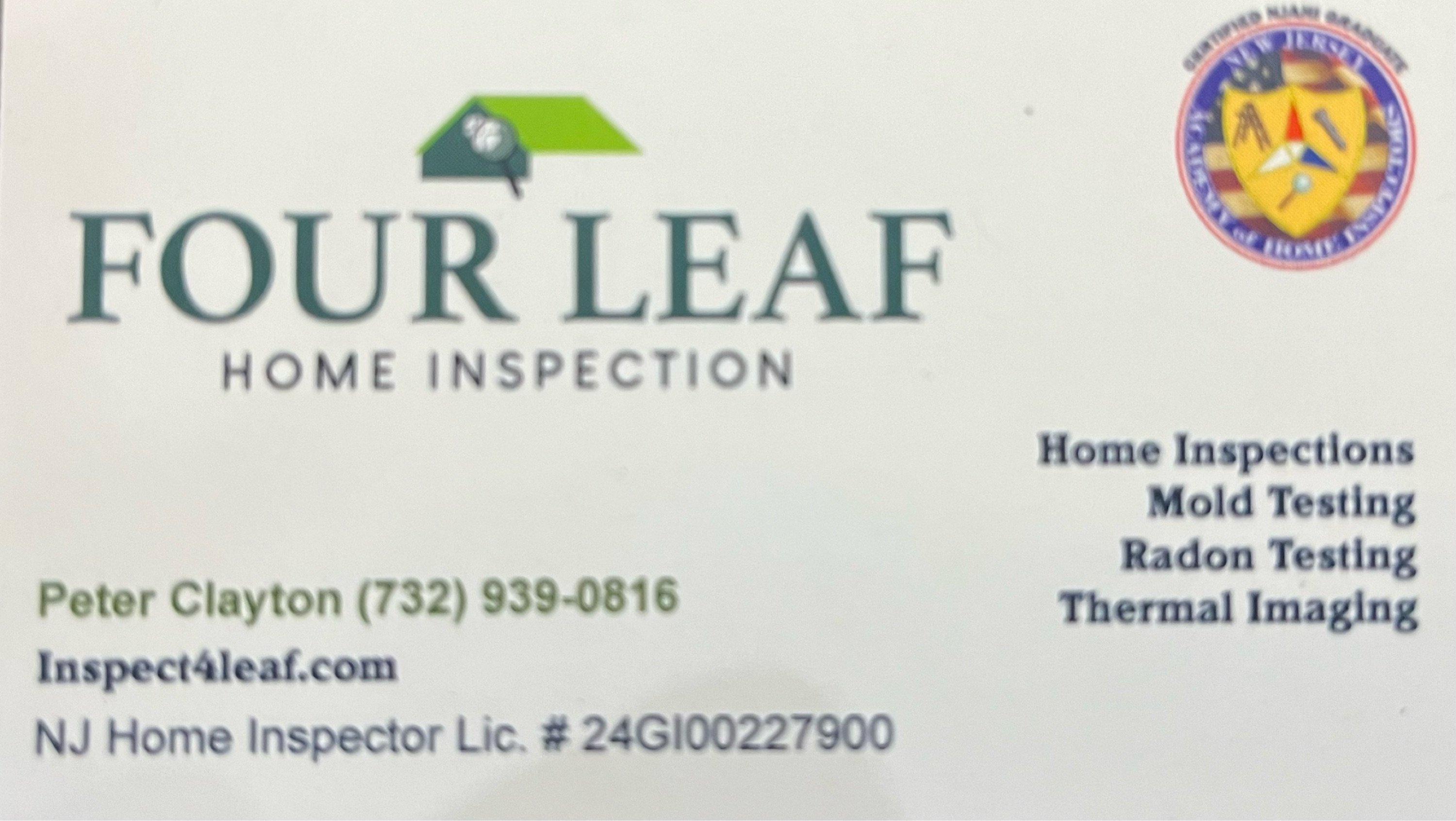 Four Leaf Home Inspections LLC Logo