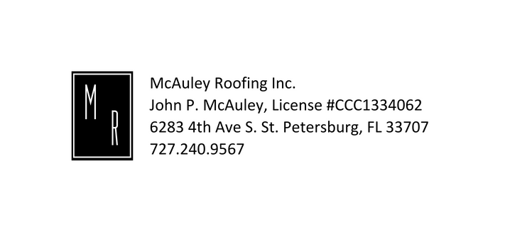McAuley Roofing, Inc. Logo