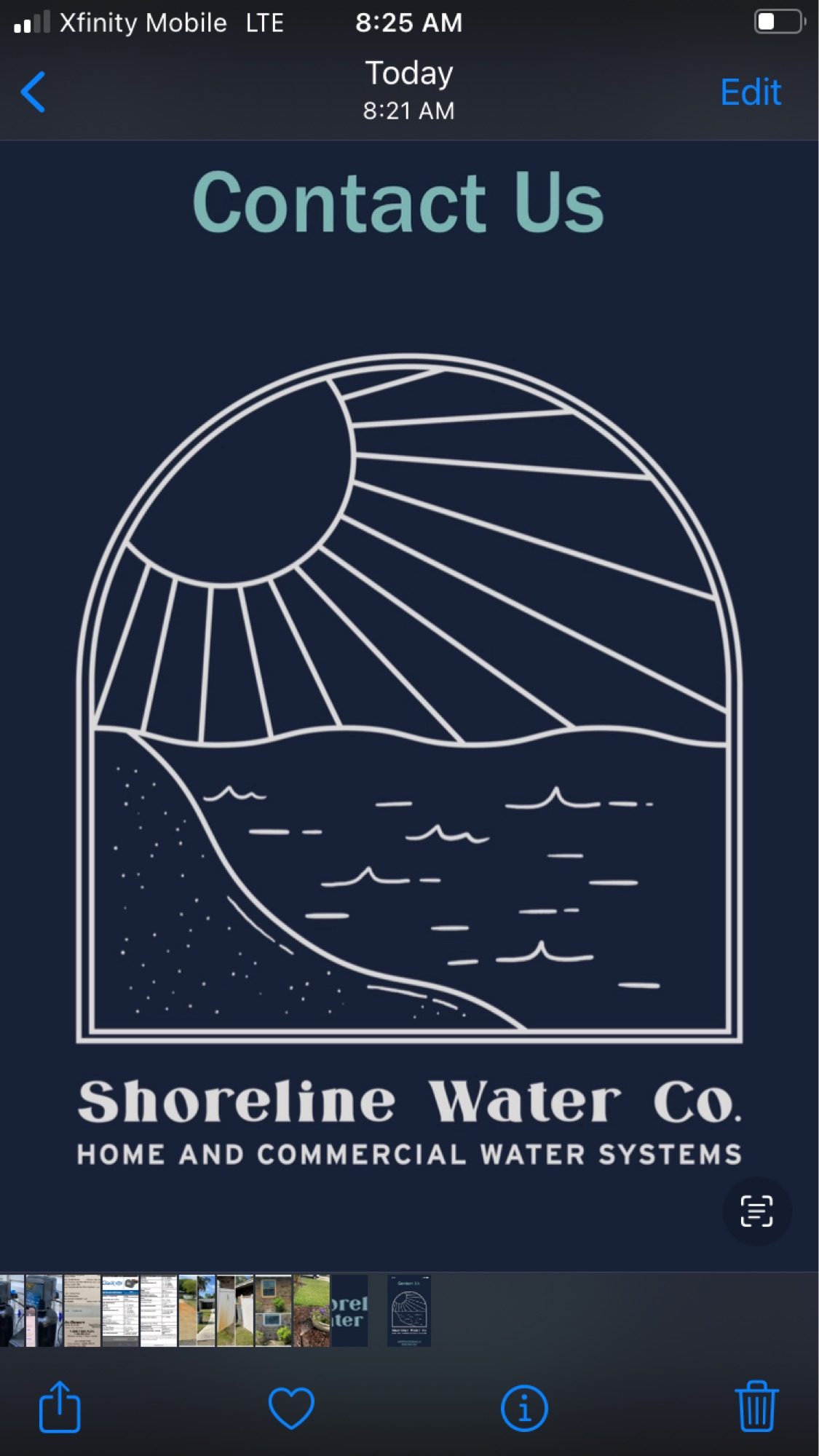 Shoreline Water Company Logo