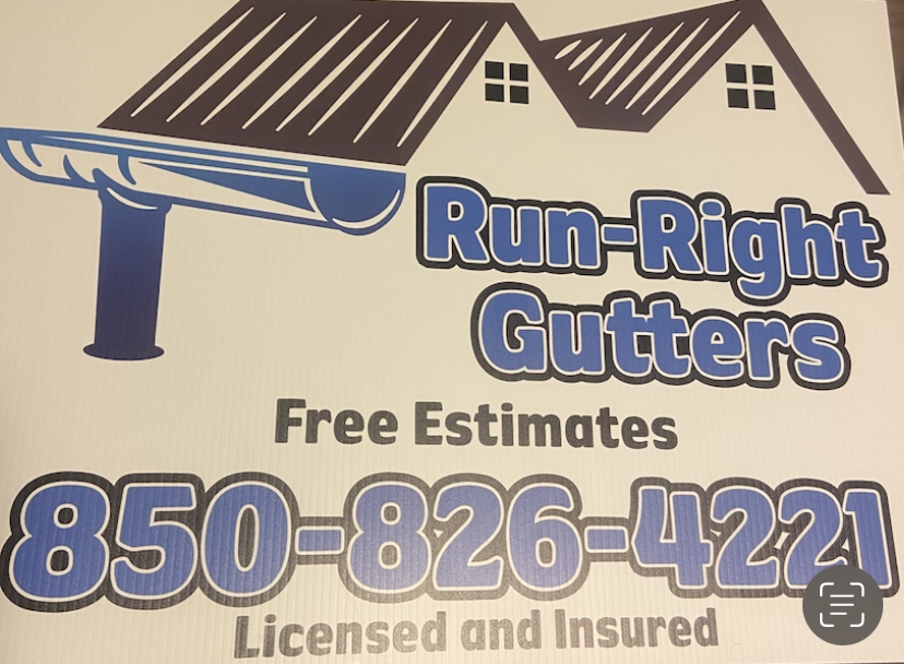 Run Right Gutters LLC Logo
