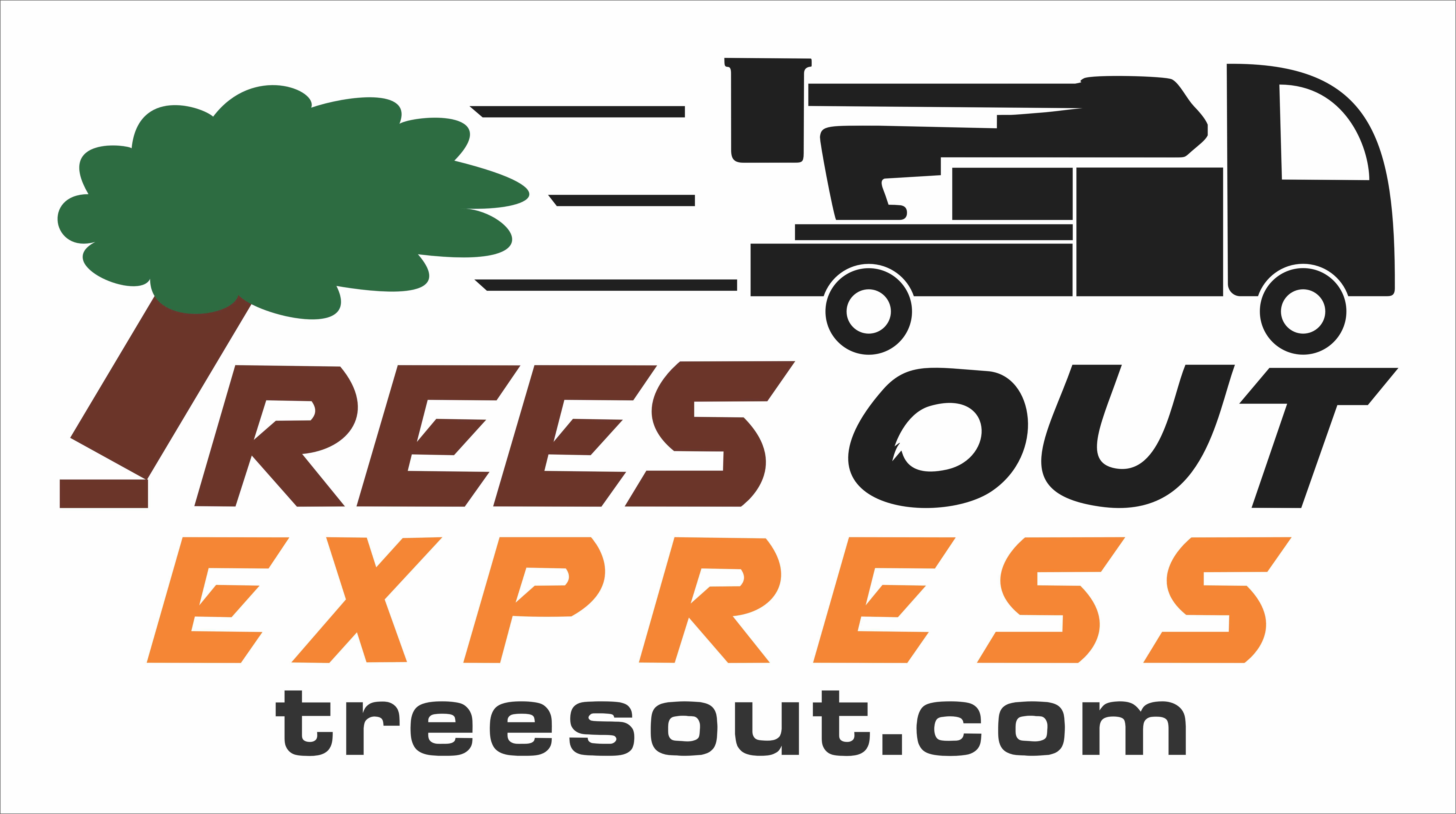 Trees Out Express Logo