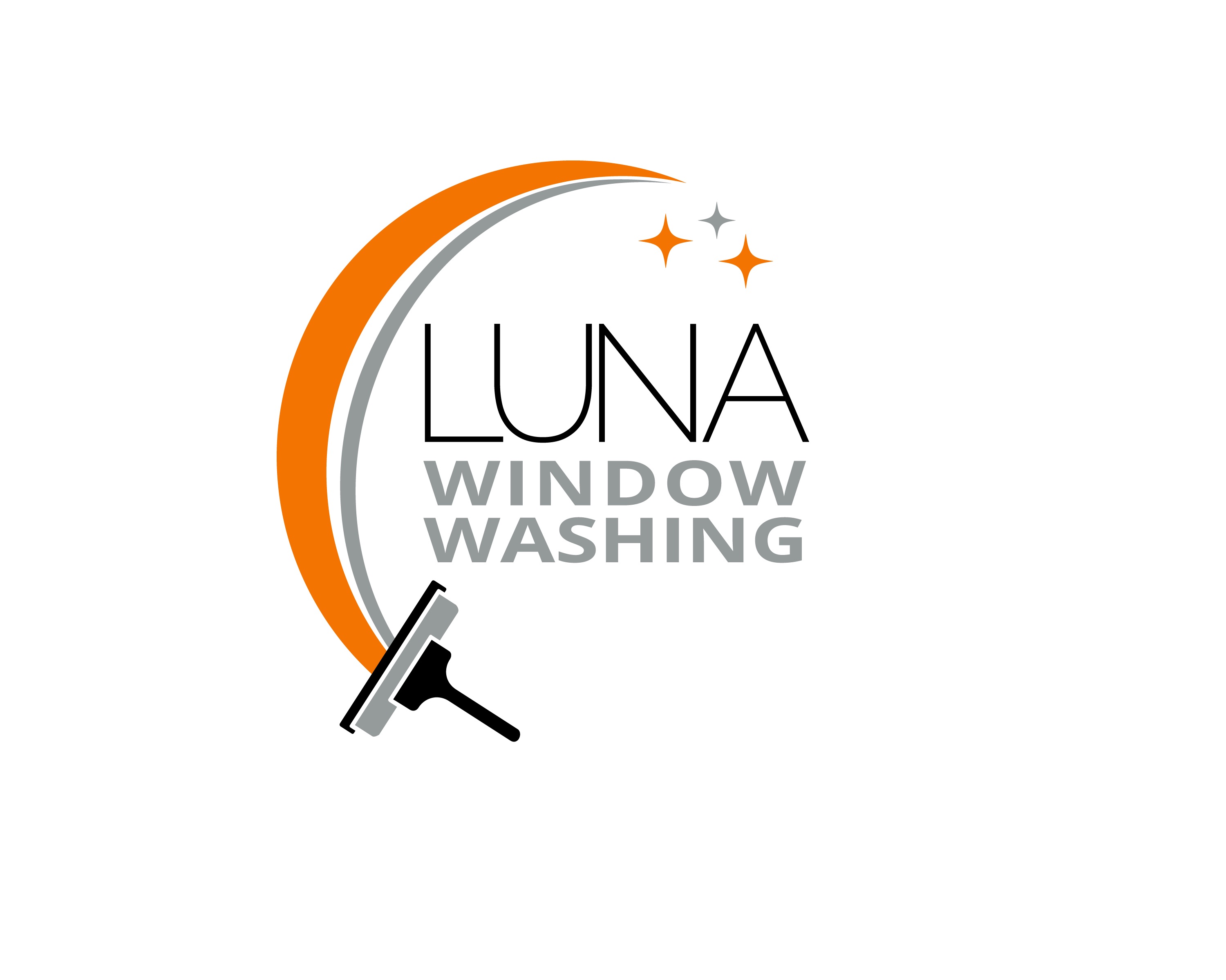 Luna Window Washing Logo