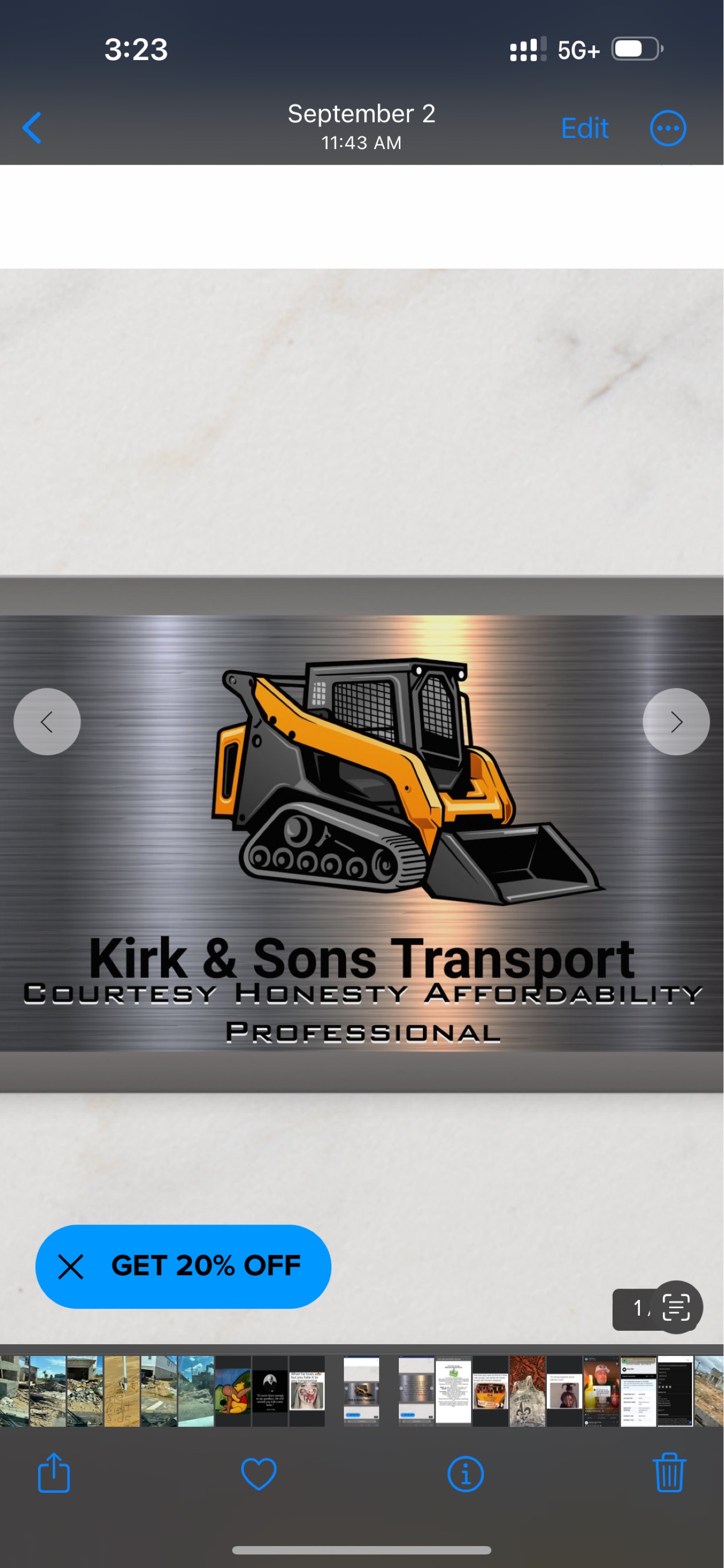 Kirk & Sons Transport LLC Logo
