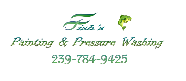 Fish's Painting & Pressure Washing Logo
