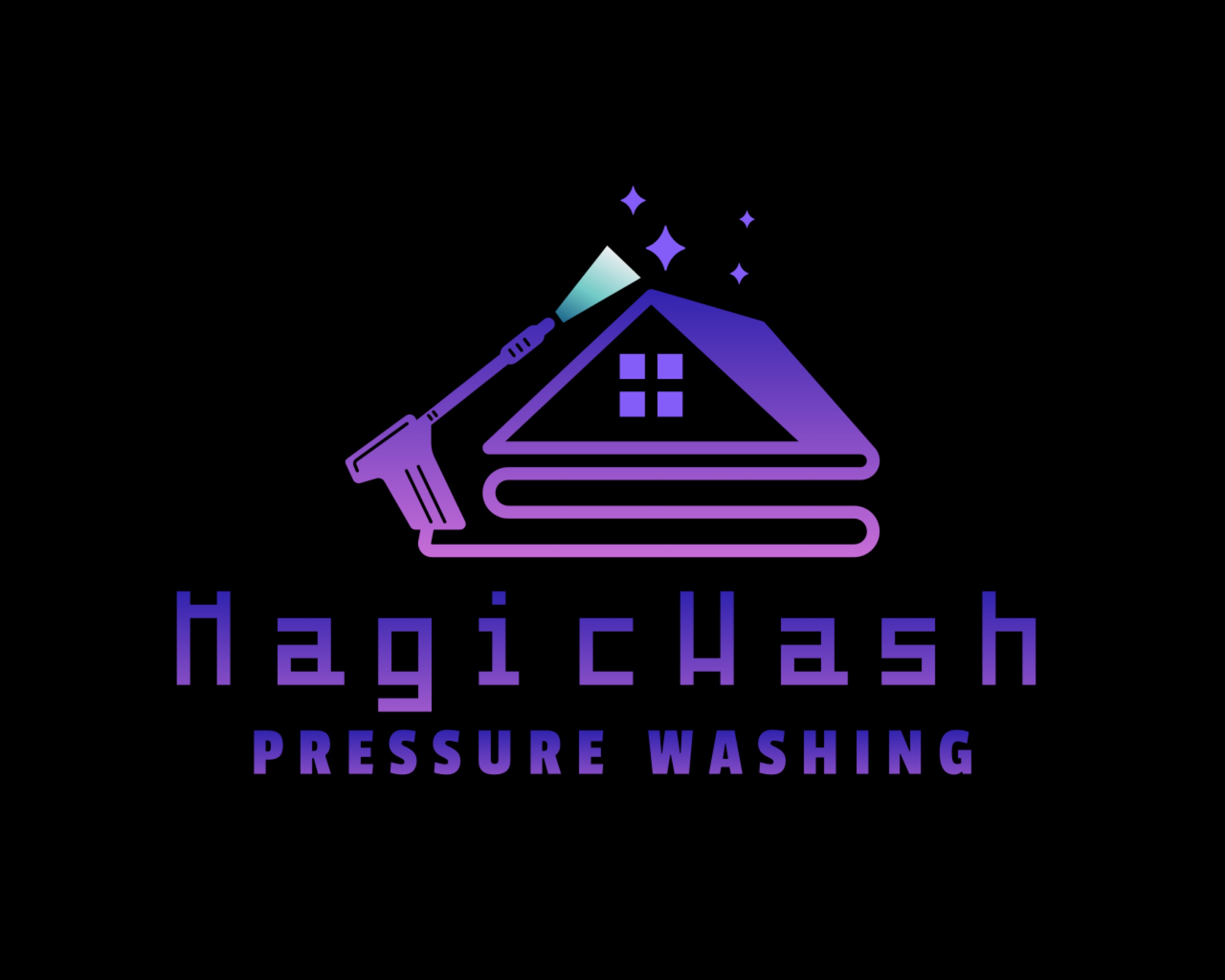 Magic Wash Pressure Washing Logo