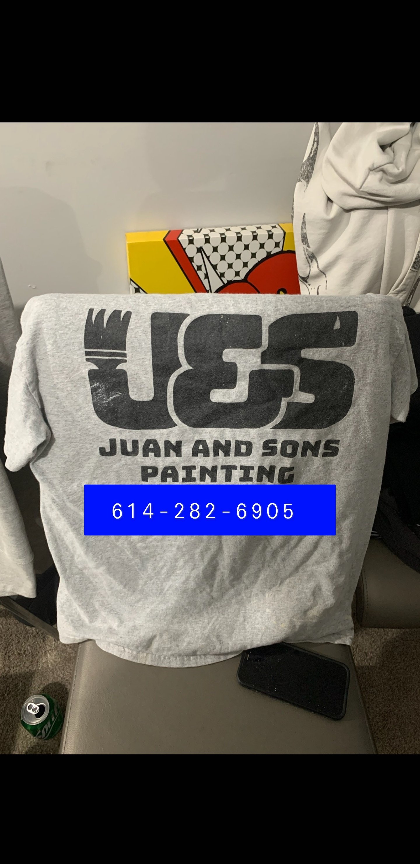 Juan's and Sons Painting Logo