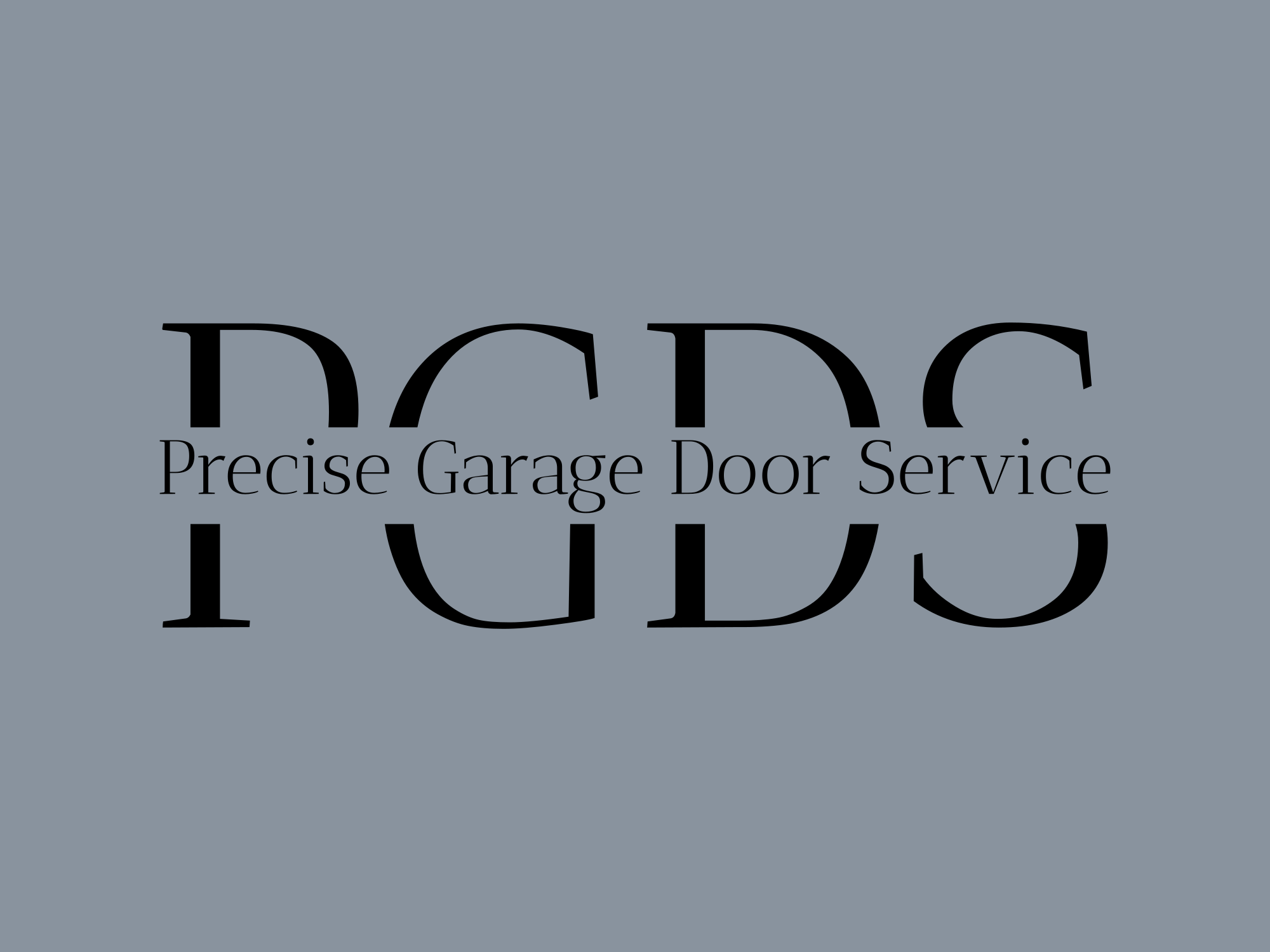 Precise Garage Door Service Logo