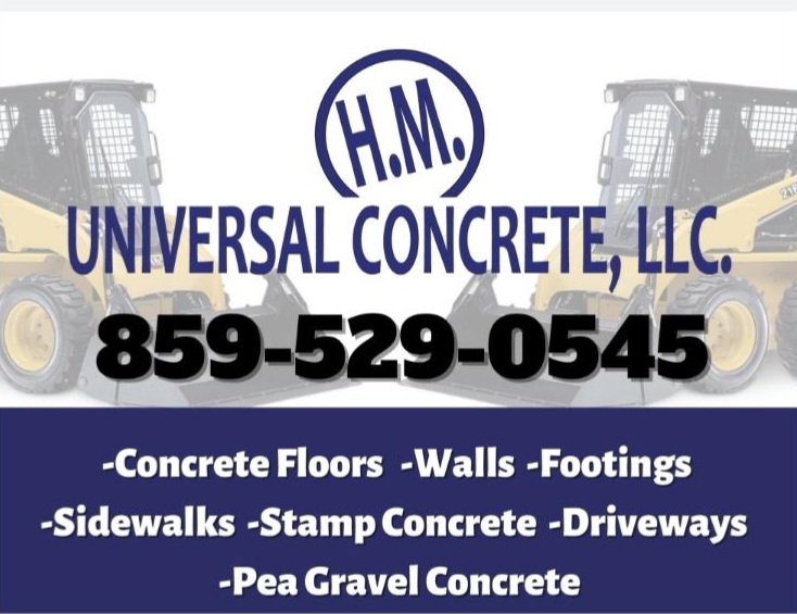H.M. Universal Concrete, LLC Logo