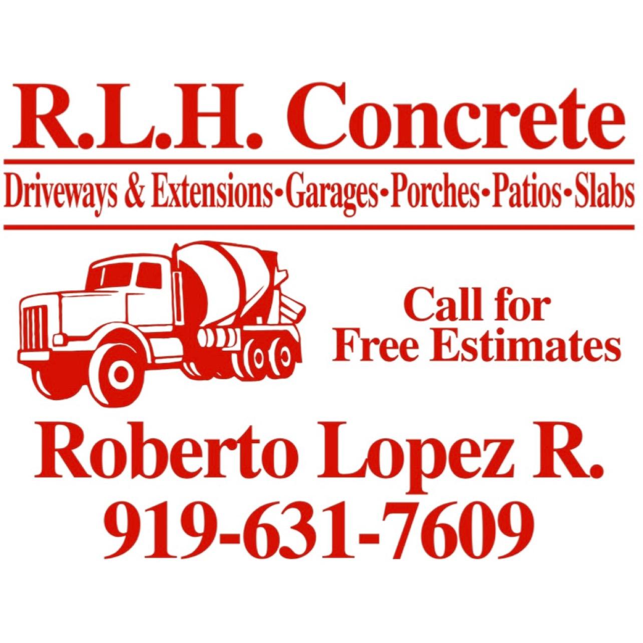 RLH Concrete LLC Logo