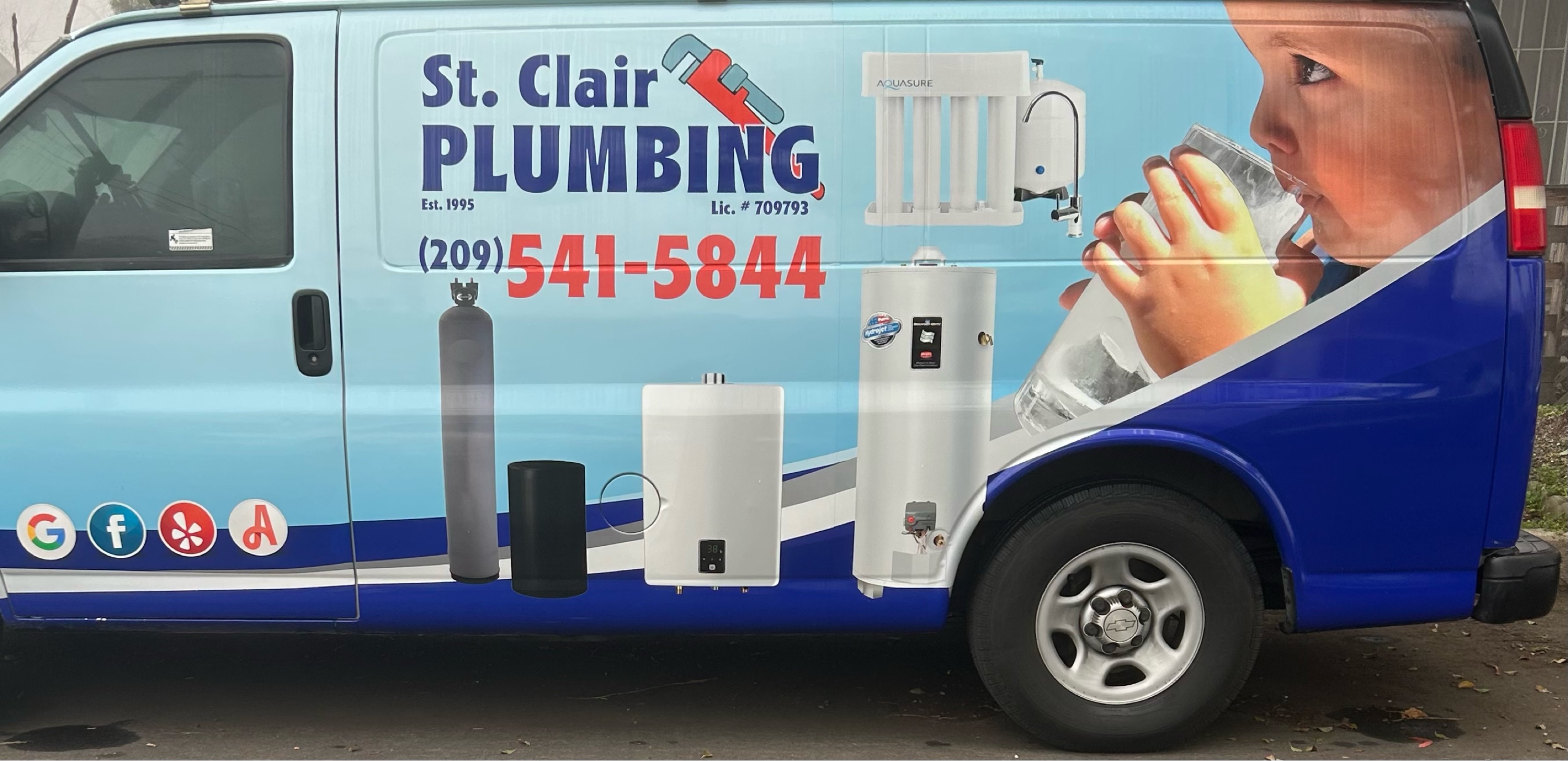 St. Clair Plumbing Logo