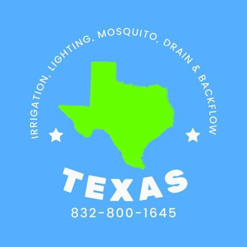 Texas Irrigation Lighting Mosquito Drain & Backflow Logo